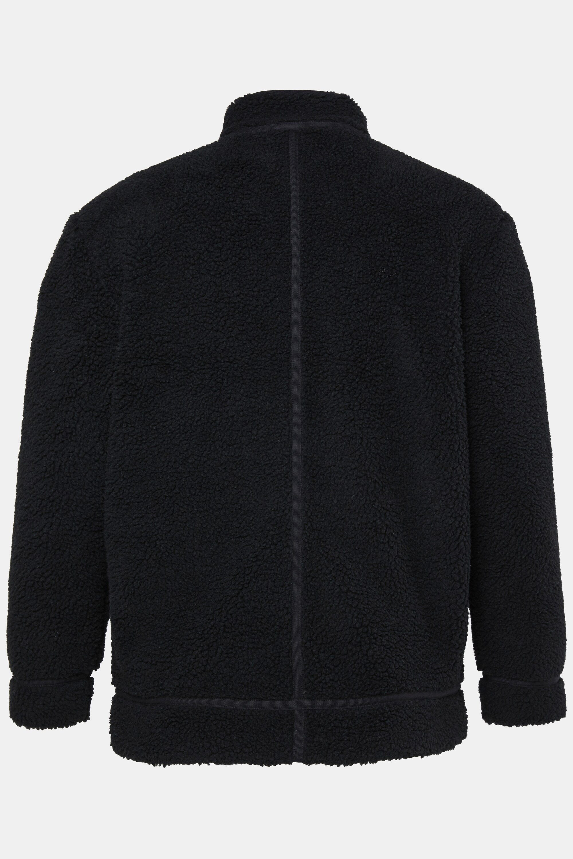 STHUGE Fleecejacke Teddyjacke lässige Passform Stehkragen bis 8 XL – Bild 4 von 4