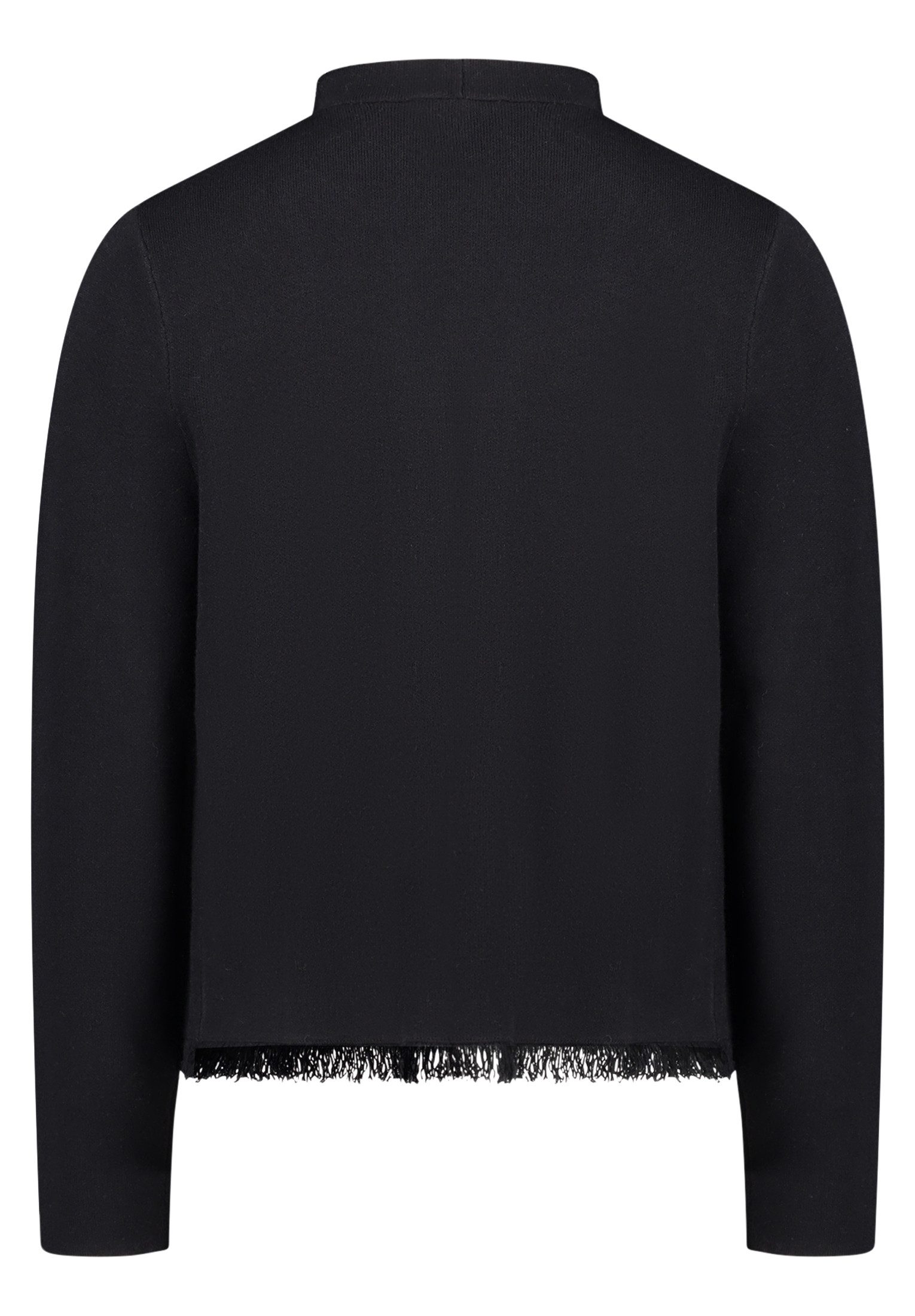 Cartoon Strickjacke Damen mit Fransen (1-tlg)