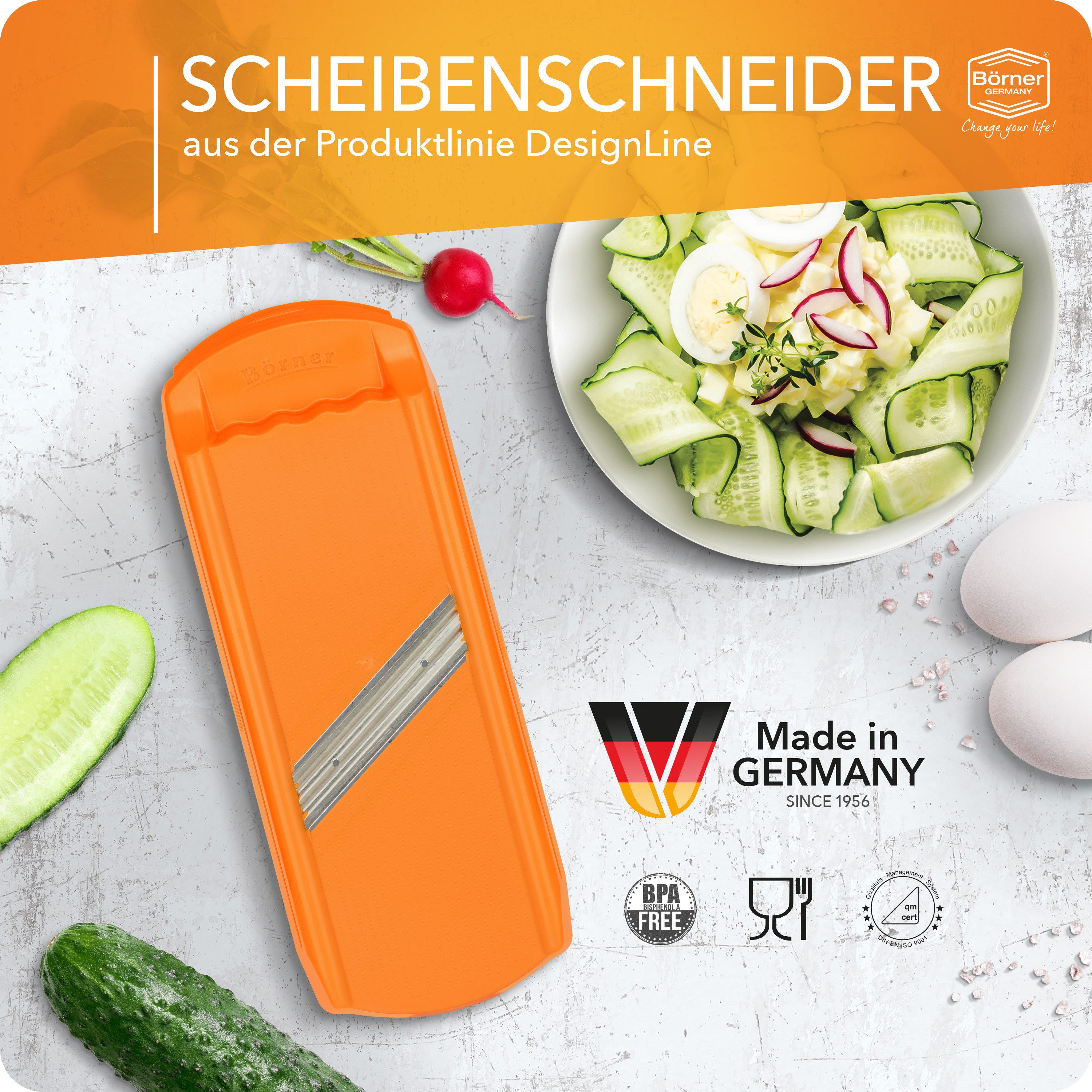 Börner Gemüseschneider Scheibenschneider DesignLine