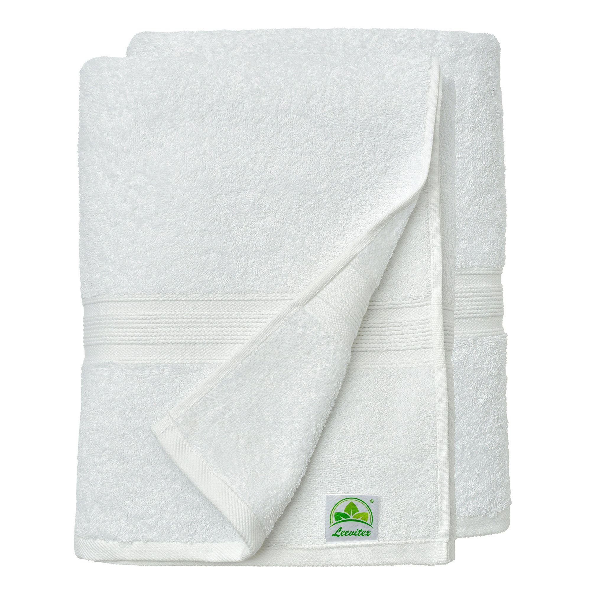 Duschtuch 2er Set Duschtuch Frottier XL