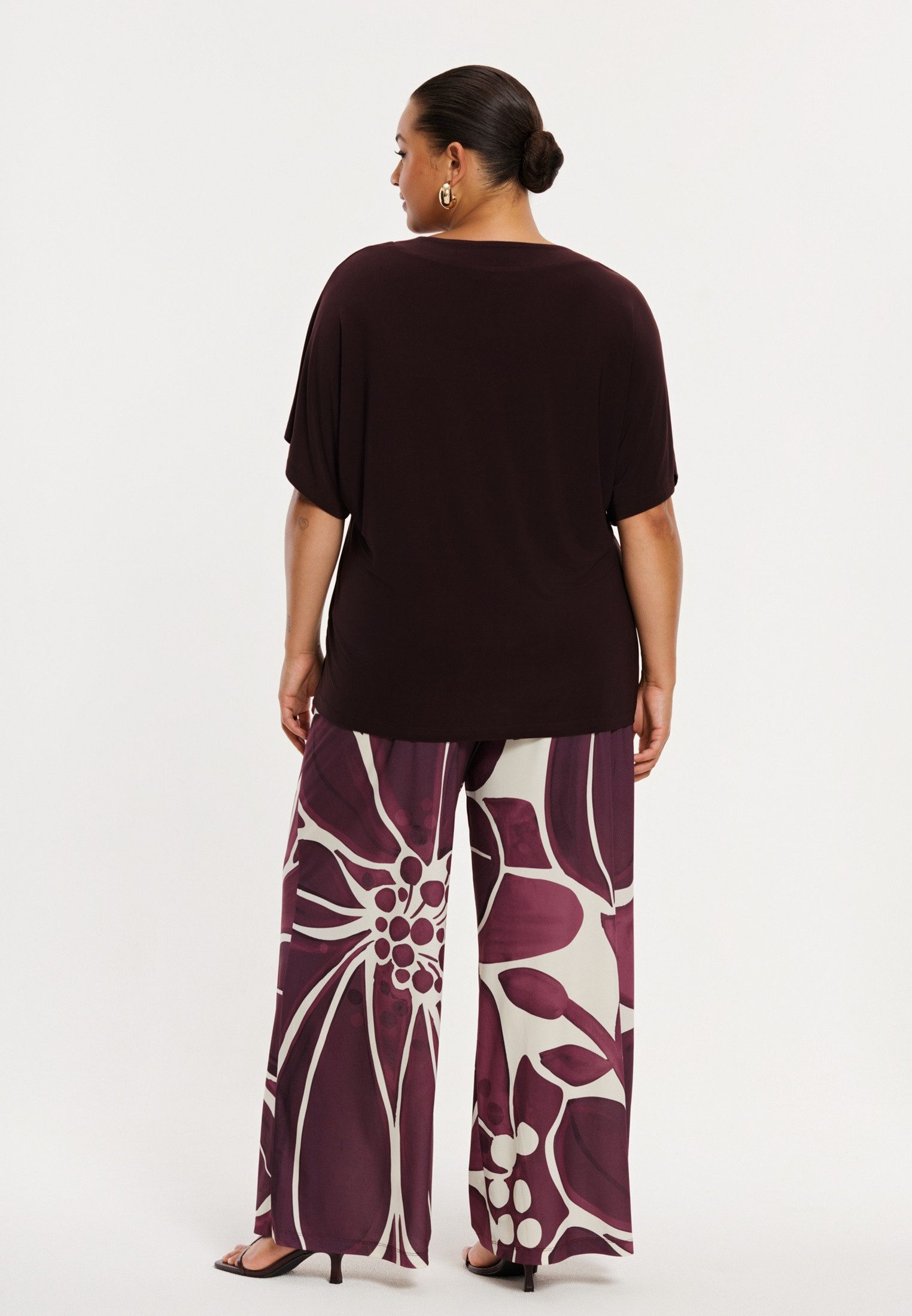 YOEK Bootcuthose Damen Hose Flare Fit