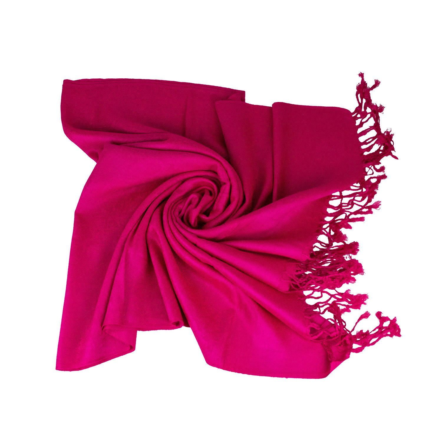 Trachtenland Schal Halstuch aus Viscose - Stola Schal 185 x 70 cm, P