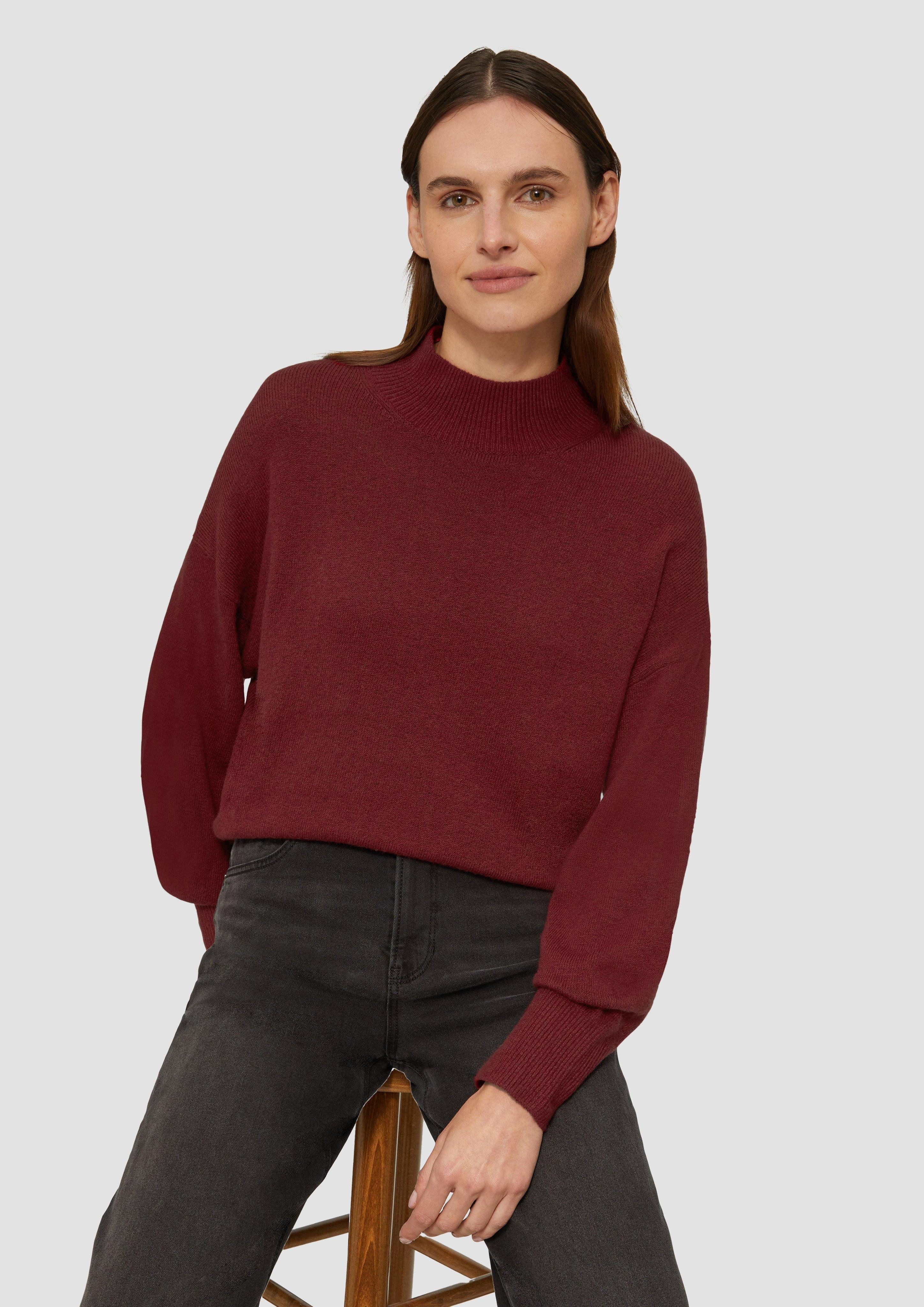 s.Oliver Strickpullover Strickpullover im Relaxed Fit günstig online kaufen
