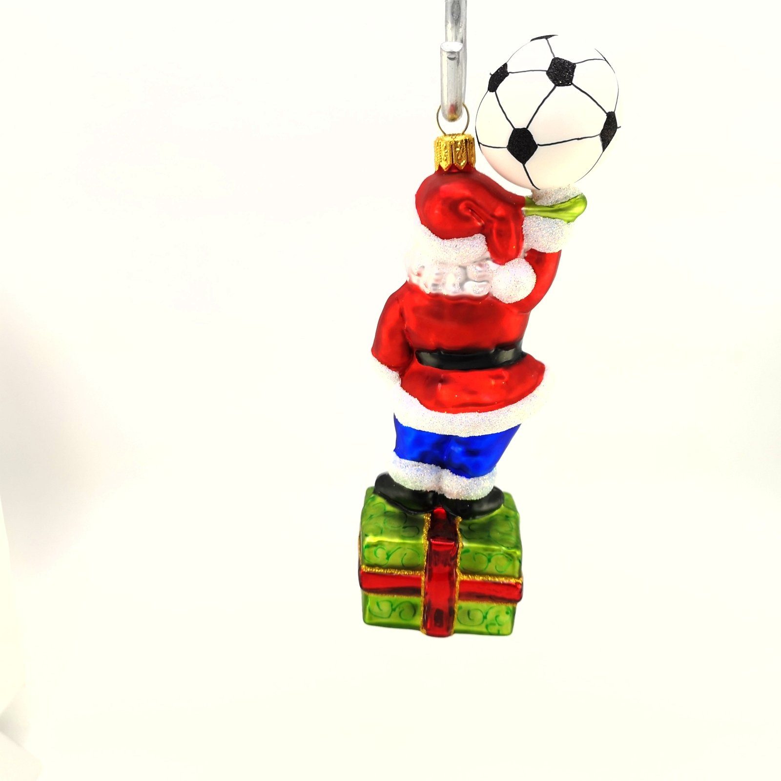 Weihnachtsmann - Hanco Weihnachtsmann Fußball mit Christbaumschmuck Design