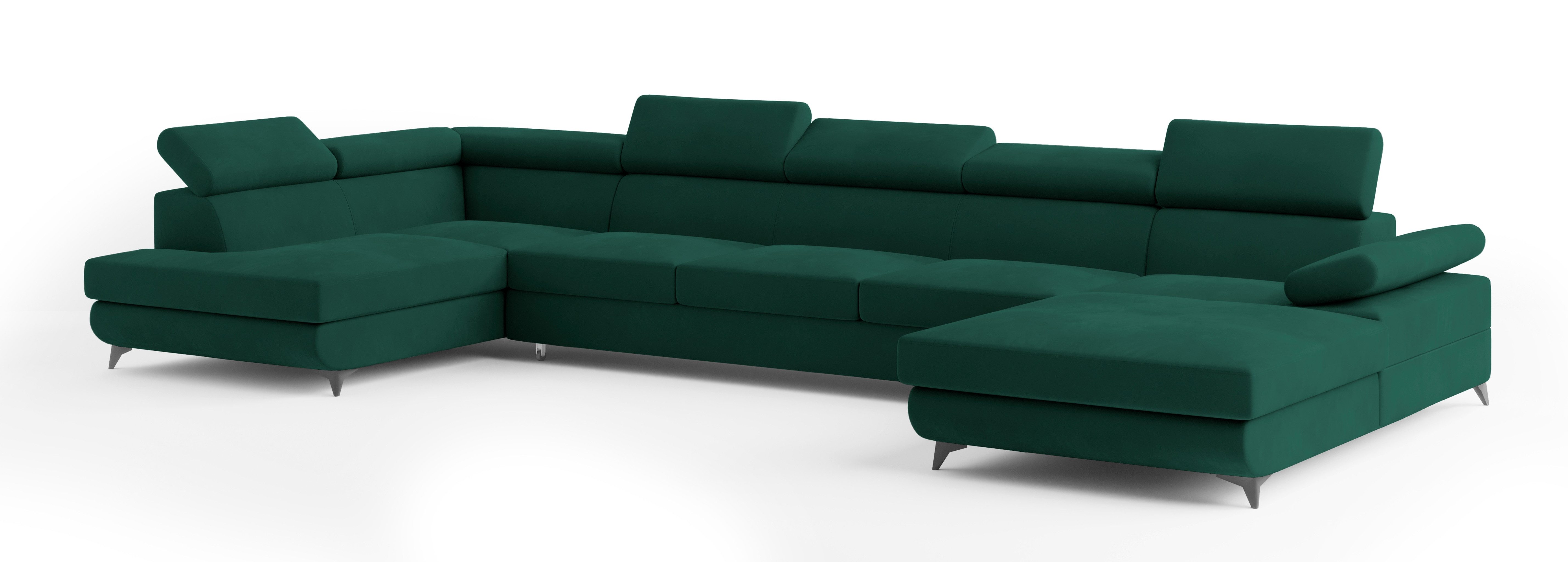 Masseno Ecksofa MONTIVA mit Schlaffunktion U-Form, günstig online kaufen