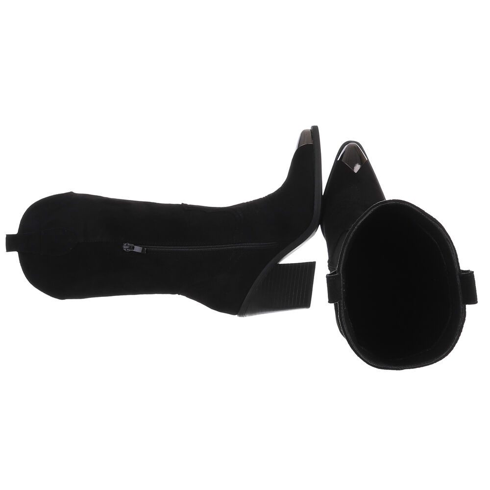 Ital-Design Elegante Damenstiefel mit Spitzenausstattung für Freizeit Weste günstig online kaufen