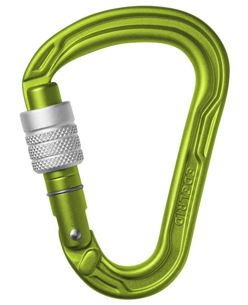 Edelrid Karabiner HMS Strike Screw II oasis