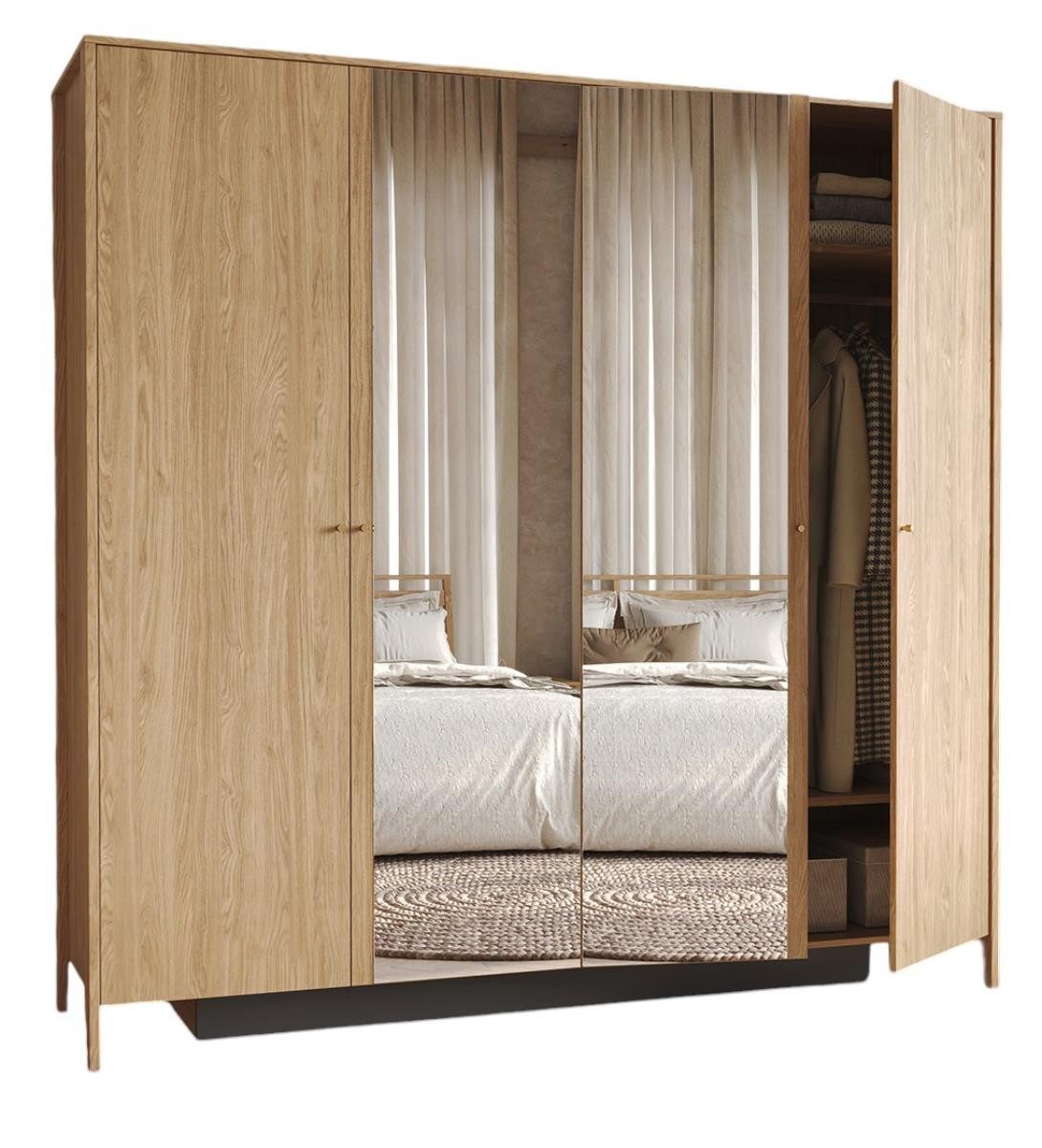 Compleo Kleiderschrank mit 4 Türen und günstig online kaufen