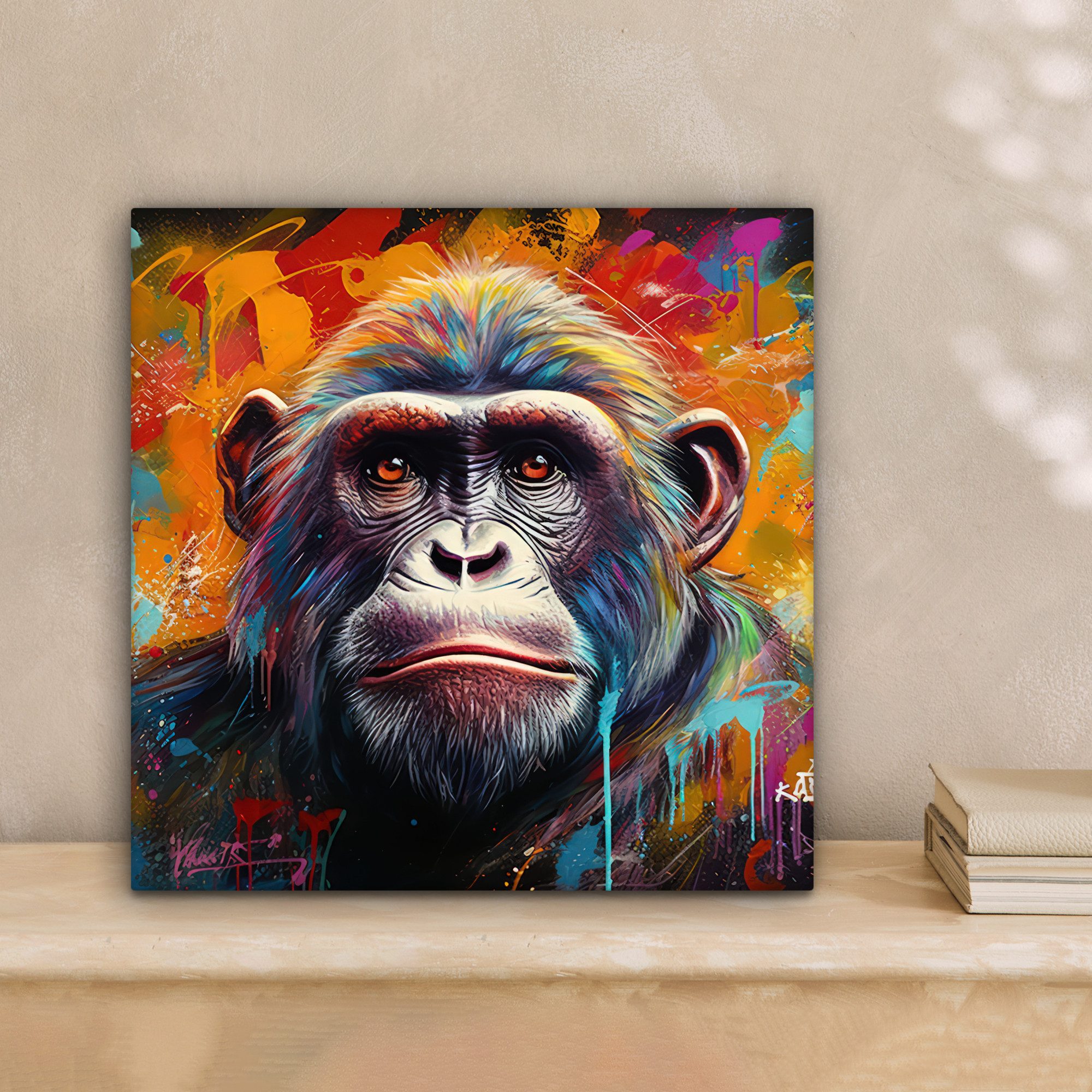 OneMillionCanvasses® Leinwandbild Affe - Gorilla - günstig online kaufen