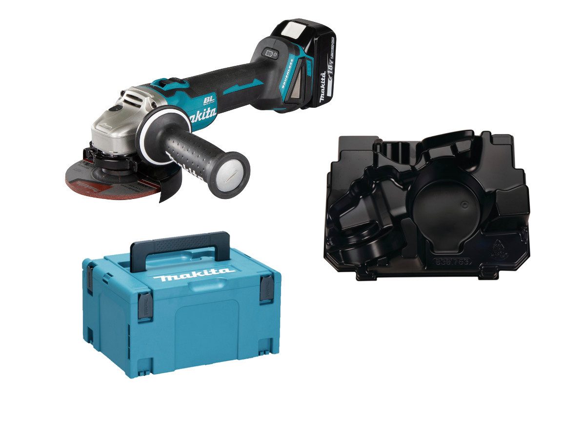 Makita Akku-Winkelschleifer DGA504ZJ, max. 8500,00 U/min, günstig online kaufen