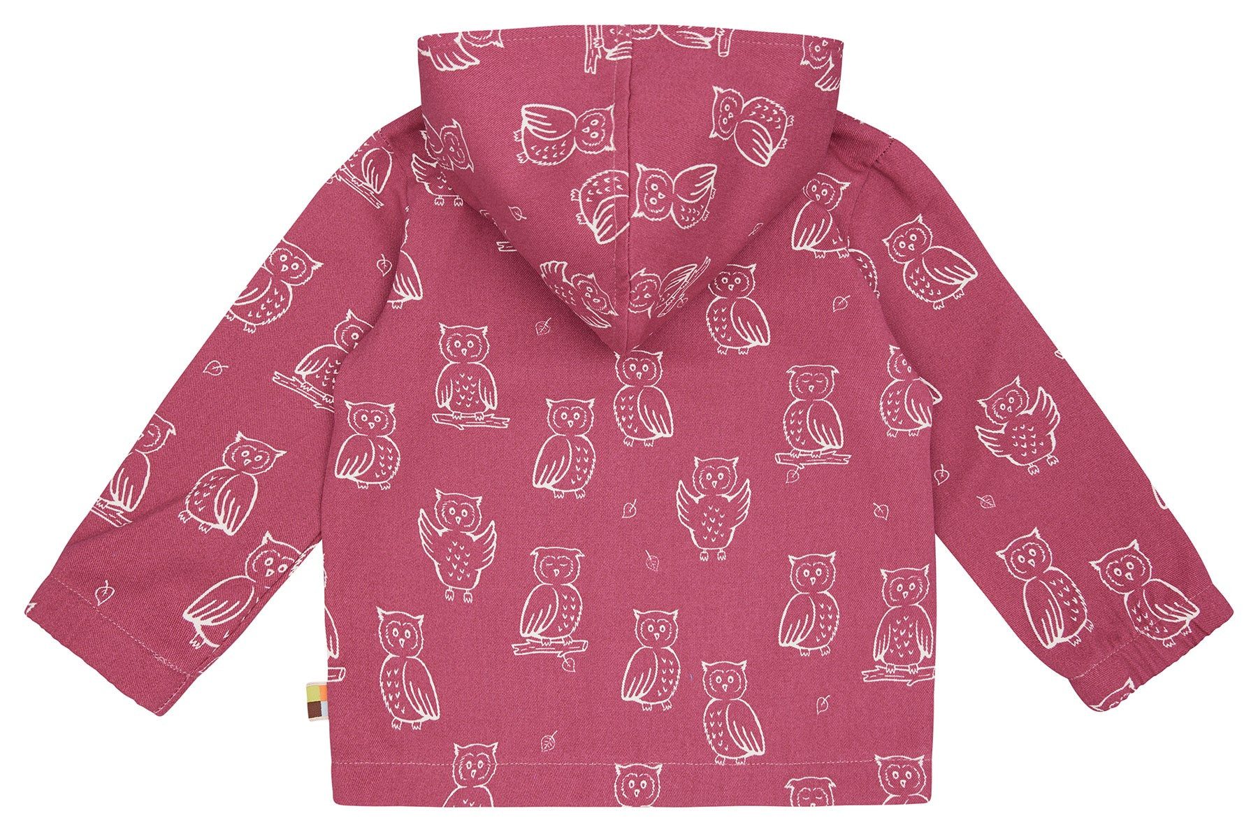 loud + proud Outdoorjacke, wasserabweisend mit Druck Biobaumwolle GOTS