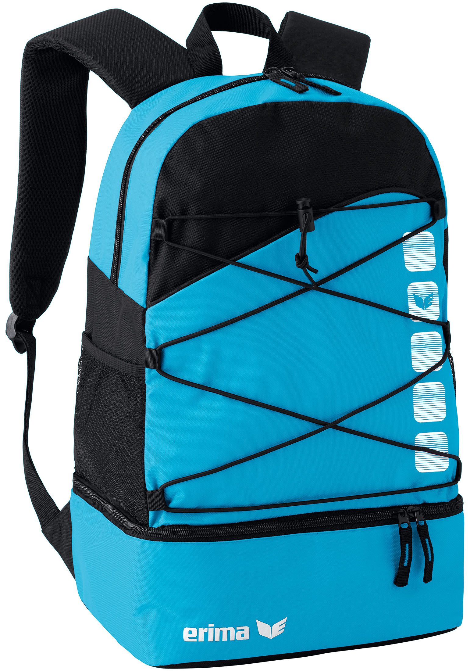 Erima Sportrucksack Club 5 Multifunktionsrucksack mit Bodenfach