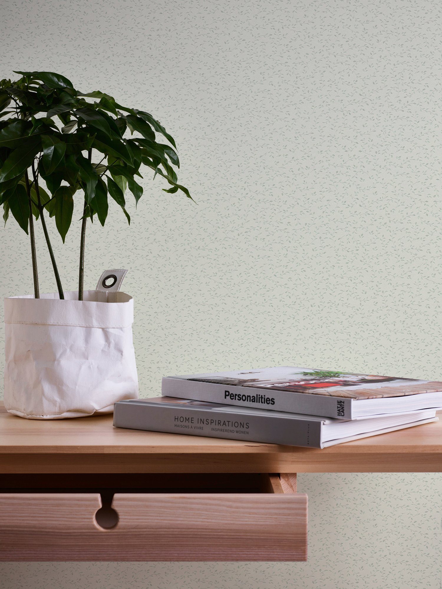 A.S. Création Vliestapete Blooming floral, strukturiert, floral, Wald, botanisch, Tapete Blumen Tapeten Wohnzimmer Schlafzimmer Küche modern Design Büro