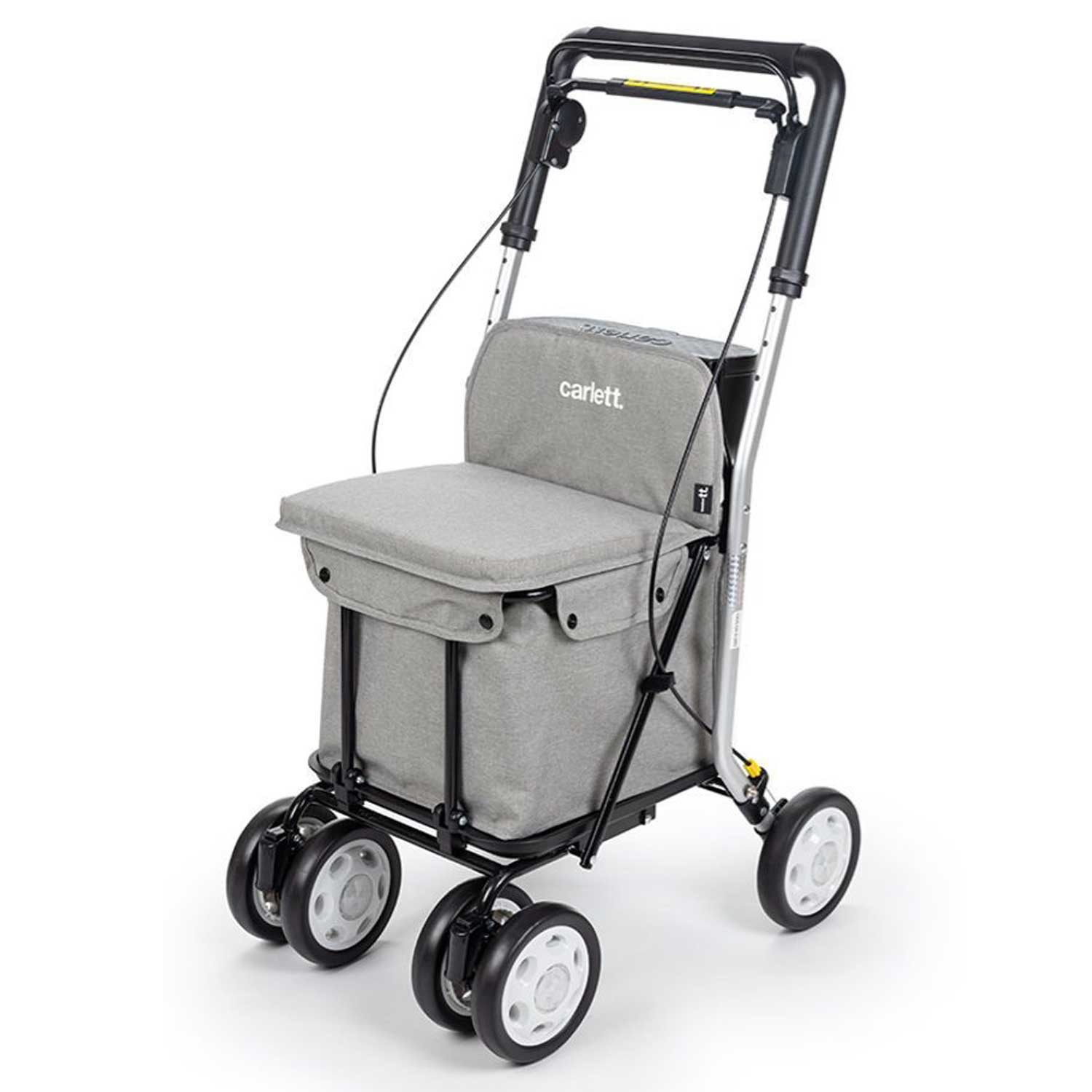 RUSSKA Einkaufstrolley Carlett Einkaufstrolley Senior Comfort - Grau 29 L, günstig online kaufen