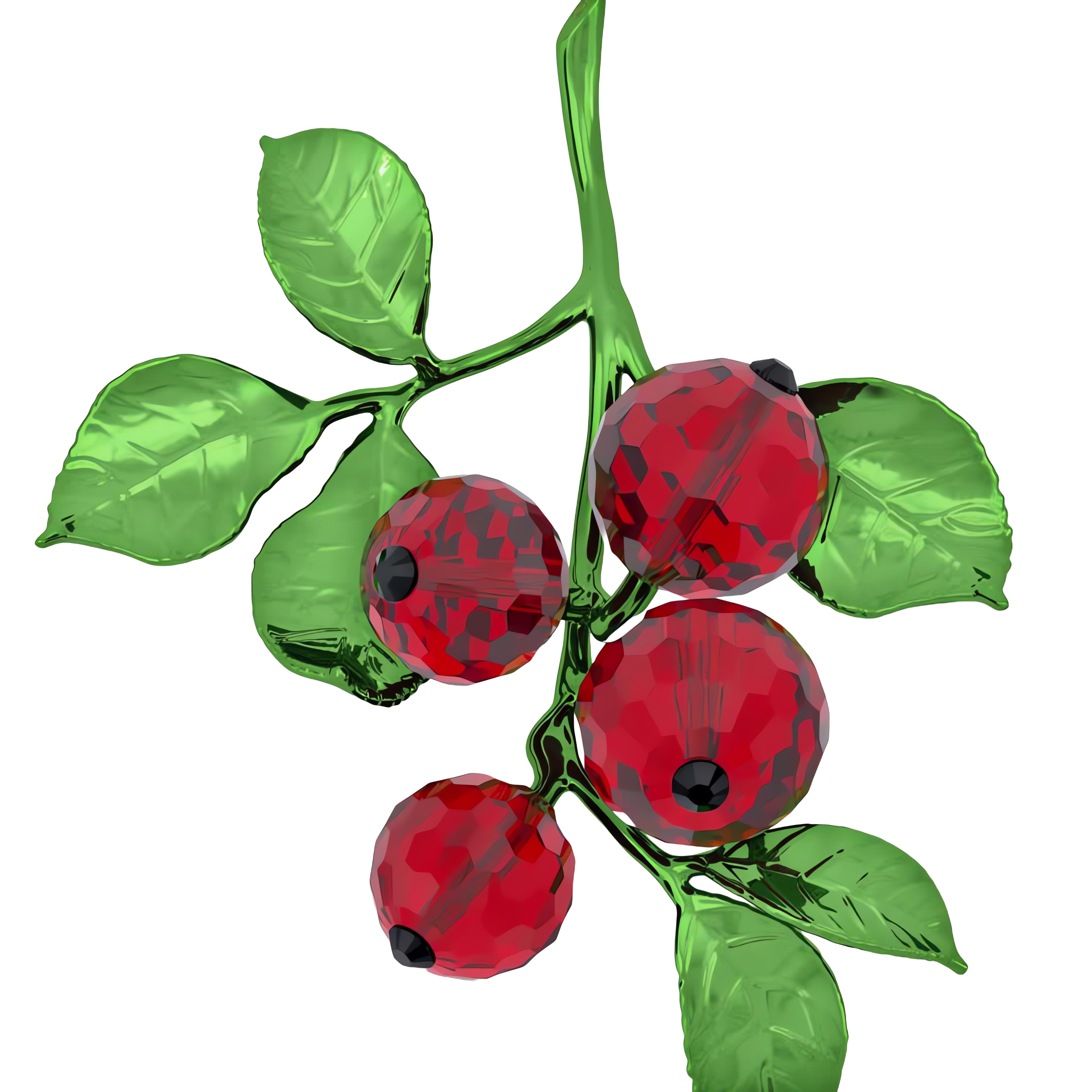Swarovski Dekofigur Kristallfigur Sammelfigur Idyllia Rote Beeren (1 St)