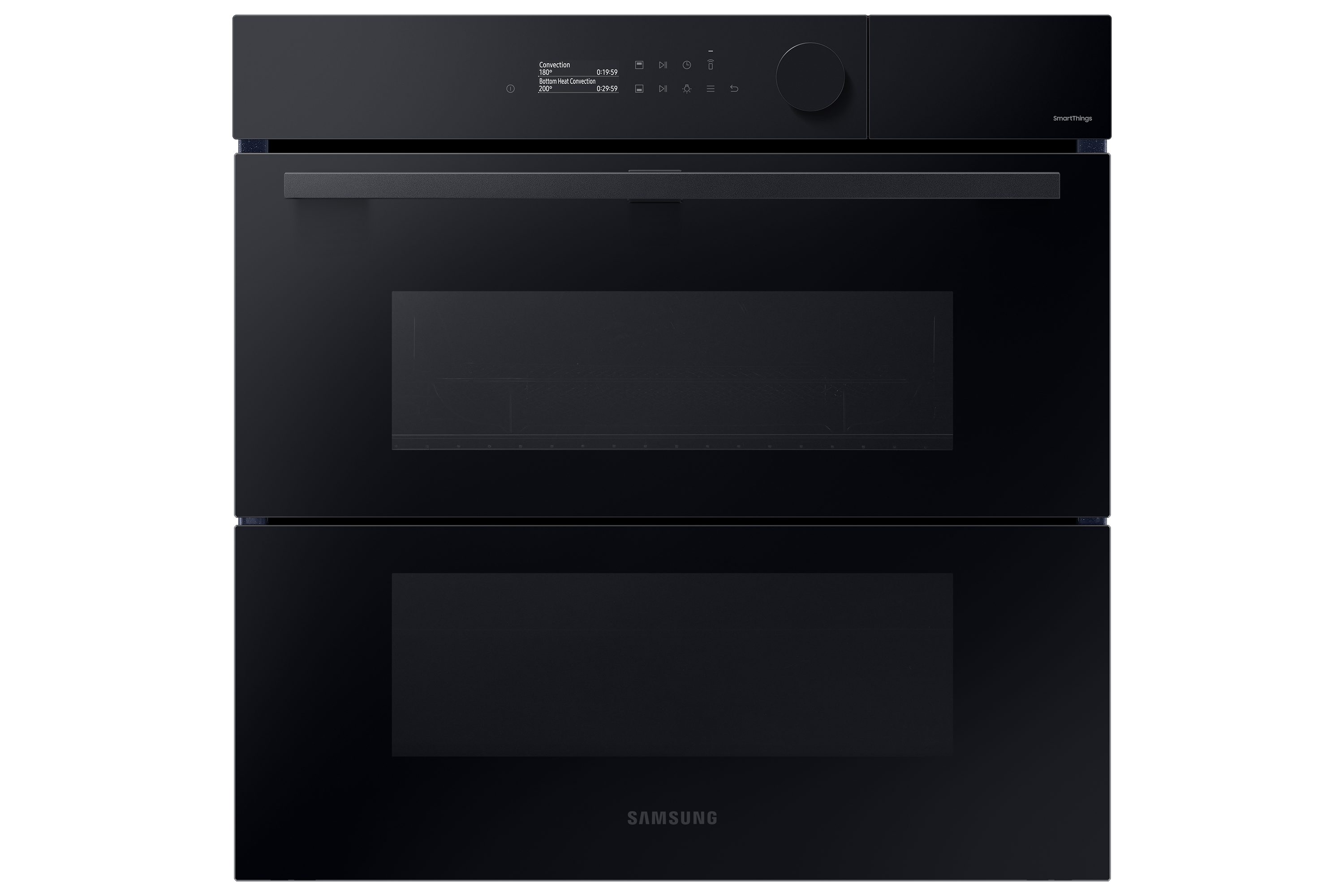 Samsung Pyrolyse Backofen Serie 5 NV7B5775XDK, mit 1-fach-Teleskopauszug, Pyrolyse-Selbstreinigung, Dual Cook Flex – Ein…