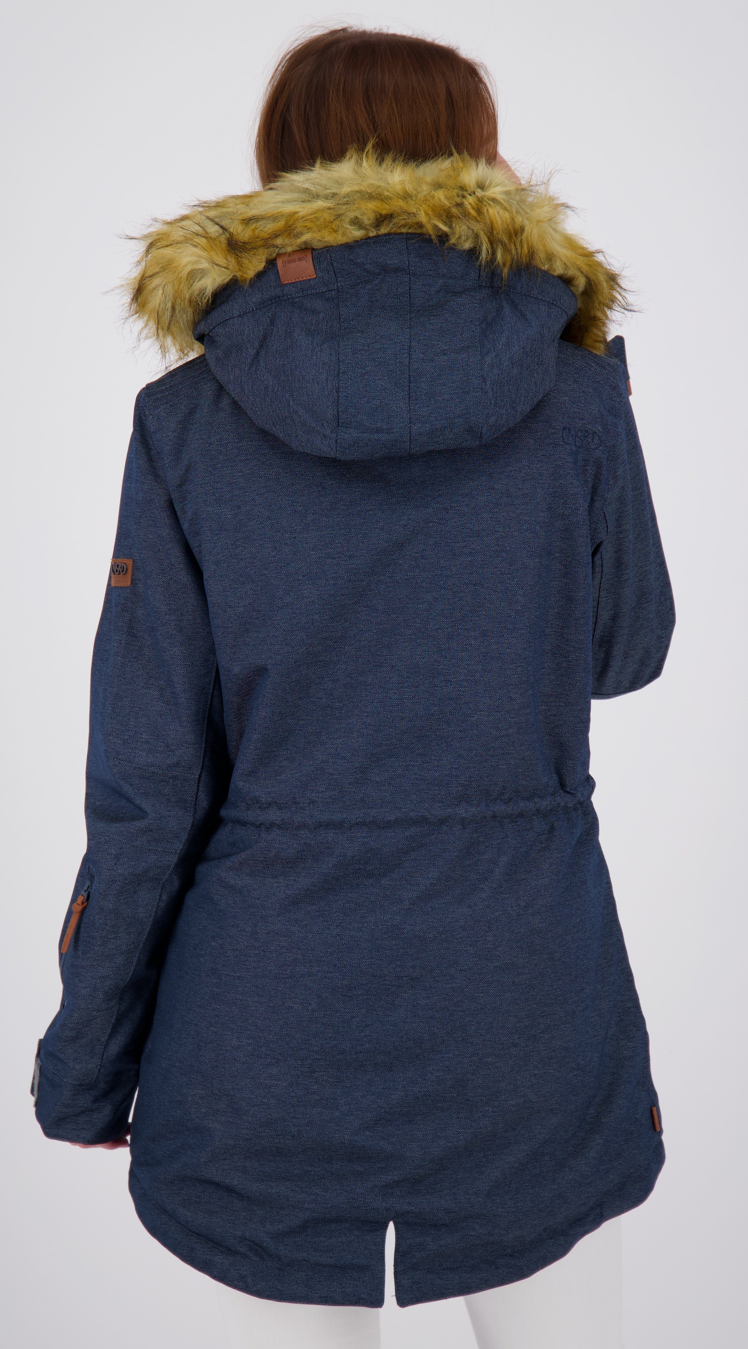 CNSRD Funktionsparka FLORA II COAT CS mit hochschließendem Kragen und Kapuze