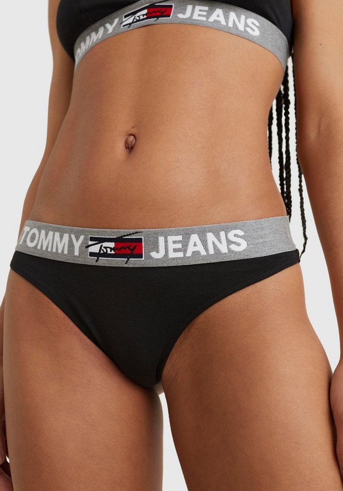 Tommy Hilfiger Underwear T-String mit breitem Logobündchen