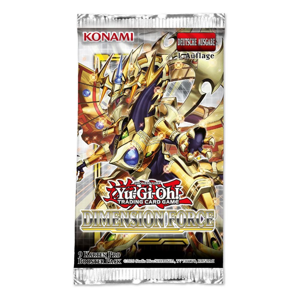 Yu-Gi-Oh Sammelkarte Dimension Force Booster - DE
