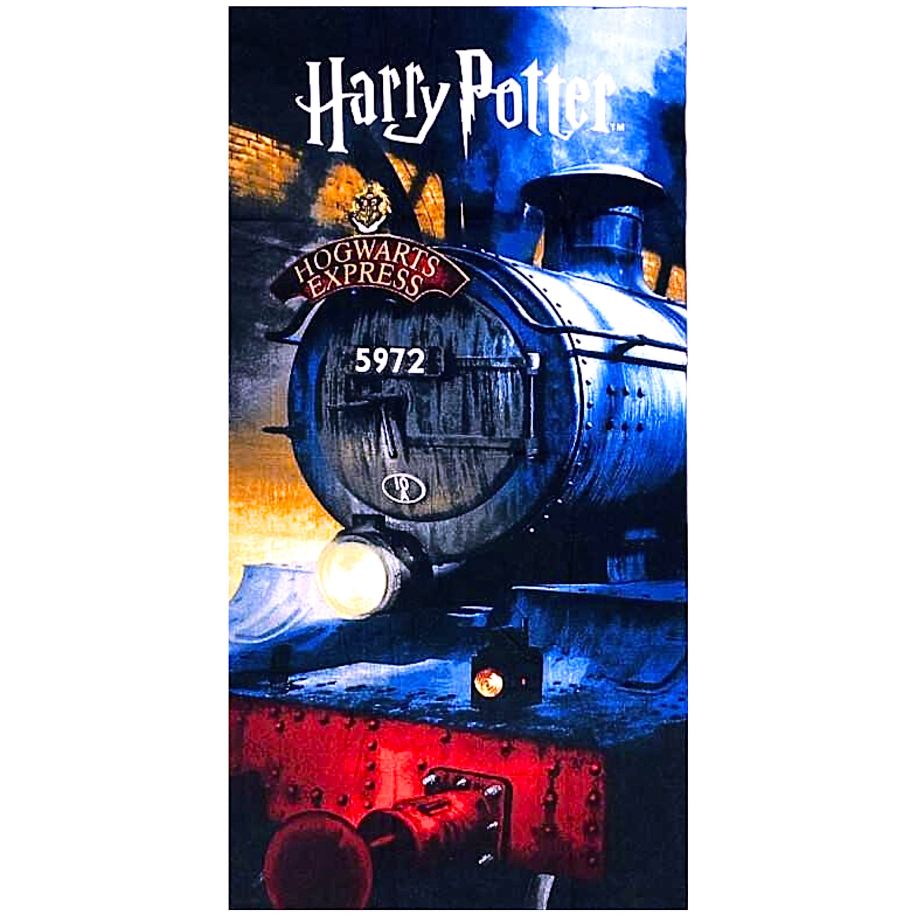 Harry Potter Badetuch Hogwarts Express, Mikrofaser, günstig online kaufen