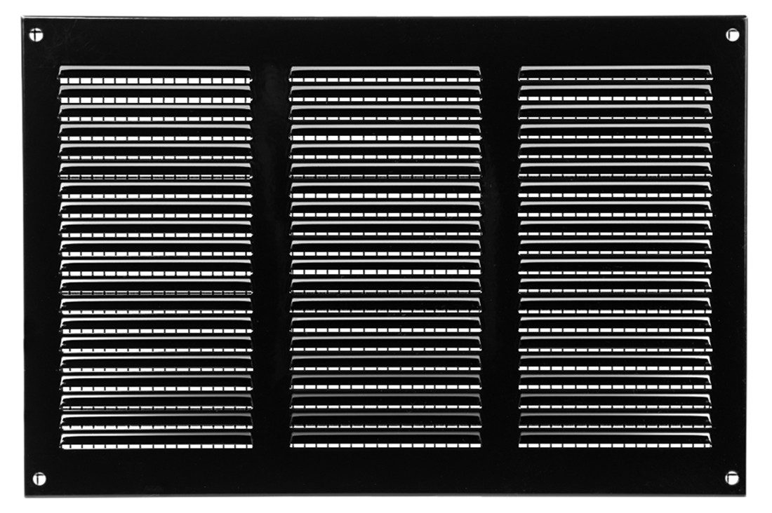 Lüftungsgitter Вентиляционные решетки LG-3020 BL Schwarz 300 x 200 Fliegengitter Abluftgitter, mit Insektenschutz