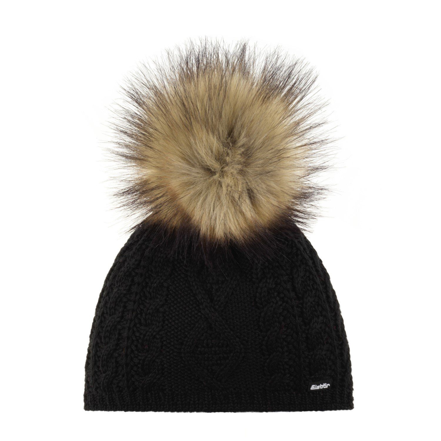Strickmütze Nelia Lux Mütze mit Bommel