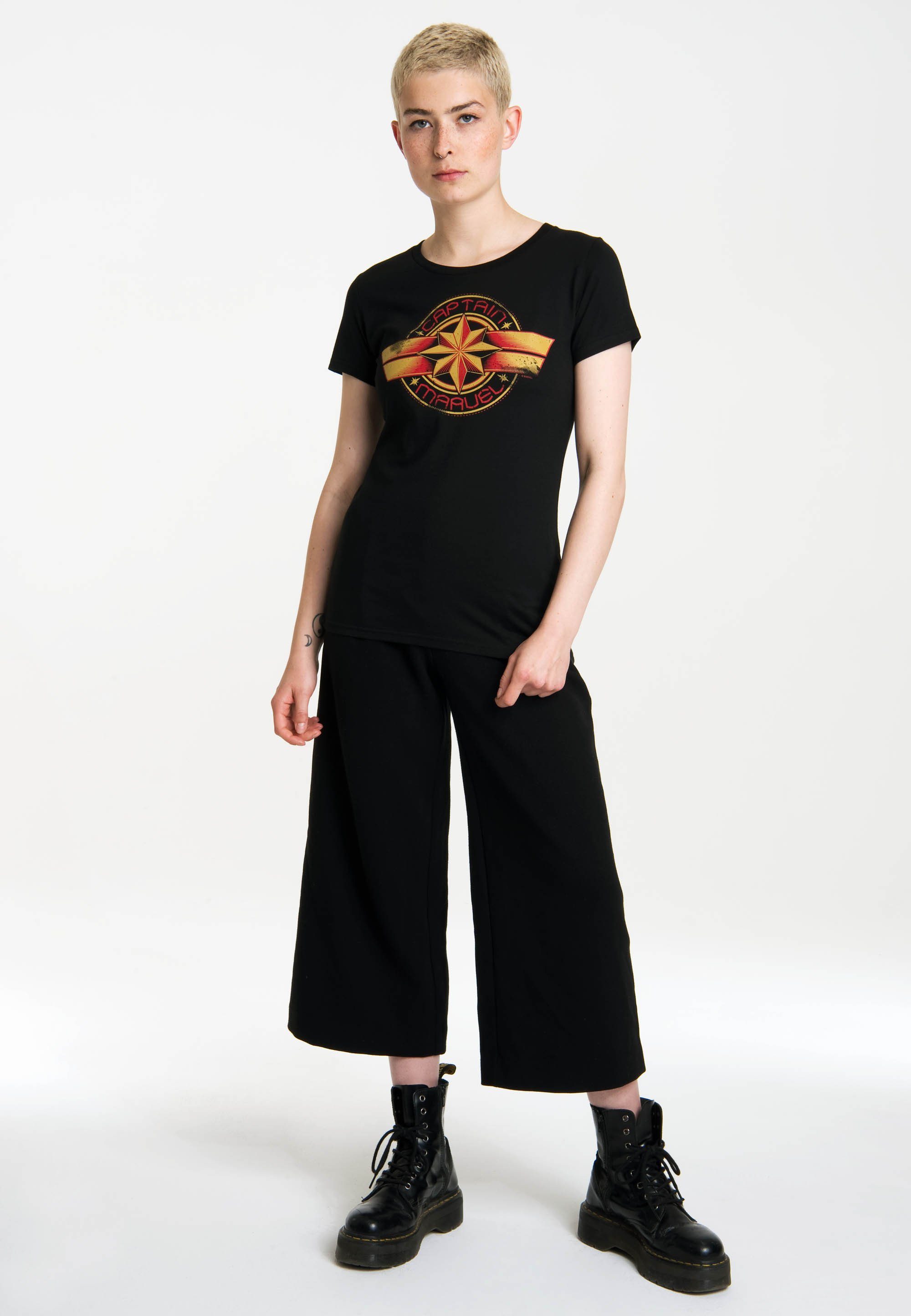 LOGOSHIRT T-Shirt Marvel Comics mit lizenzierten Originaldesign