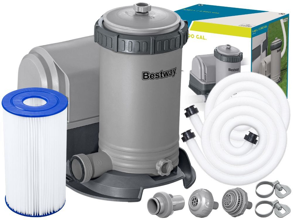 Bestway Filterpumpe Poolpumpe, Kartuschenpumpe, Poolfilterpumpe (Schläuche, günstig online kaufen