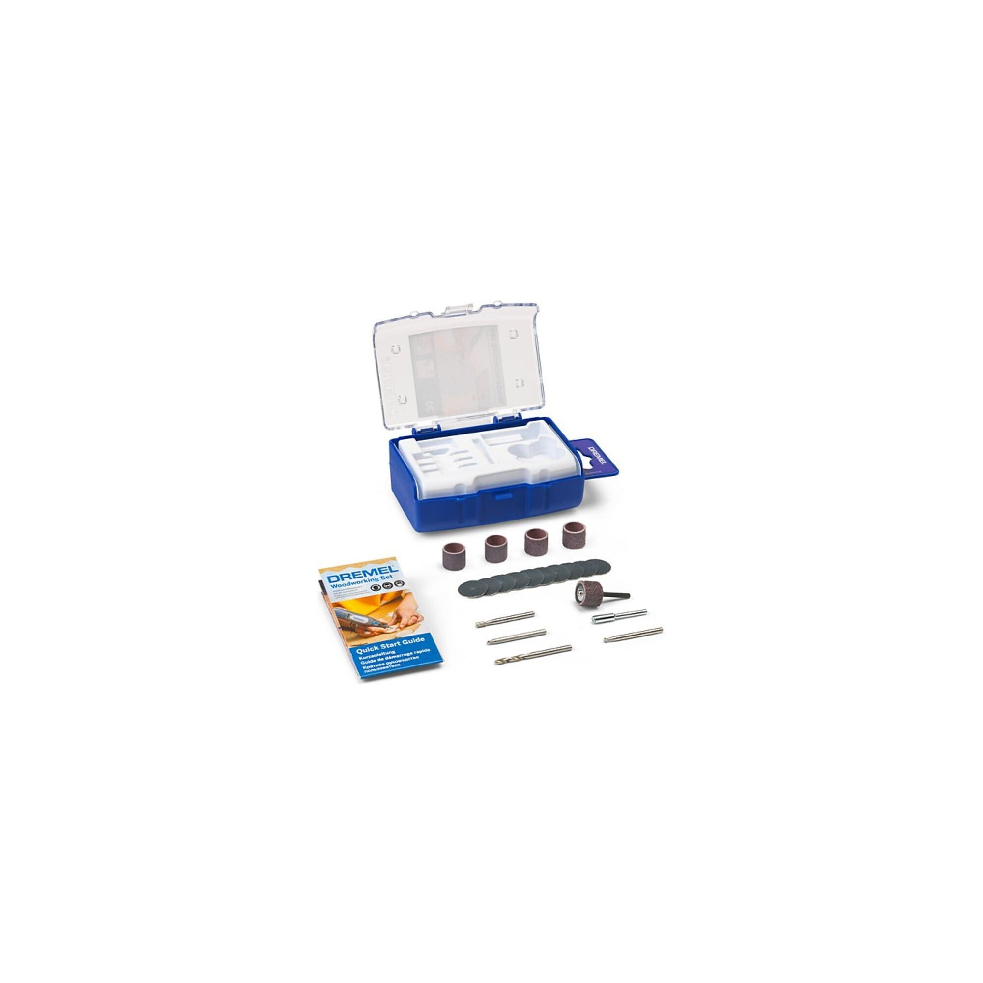 DREMEL Holzbohrer Bosch DREMEL Zubehör-Set für Holzarbeiten, 20-teilig
