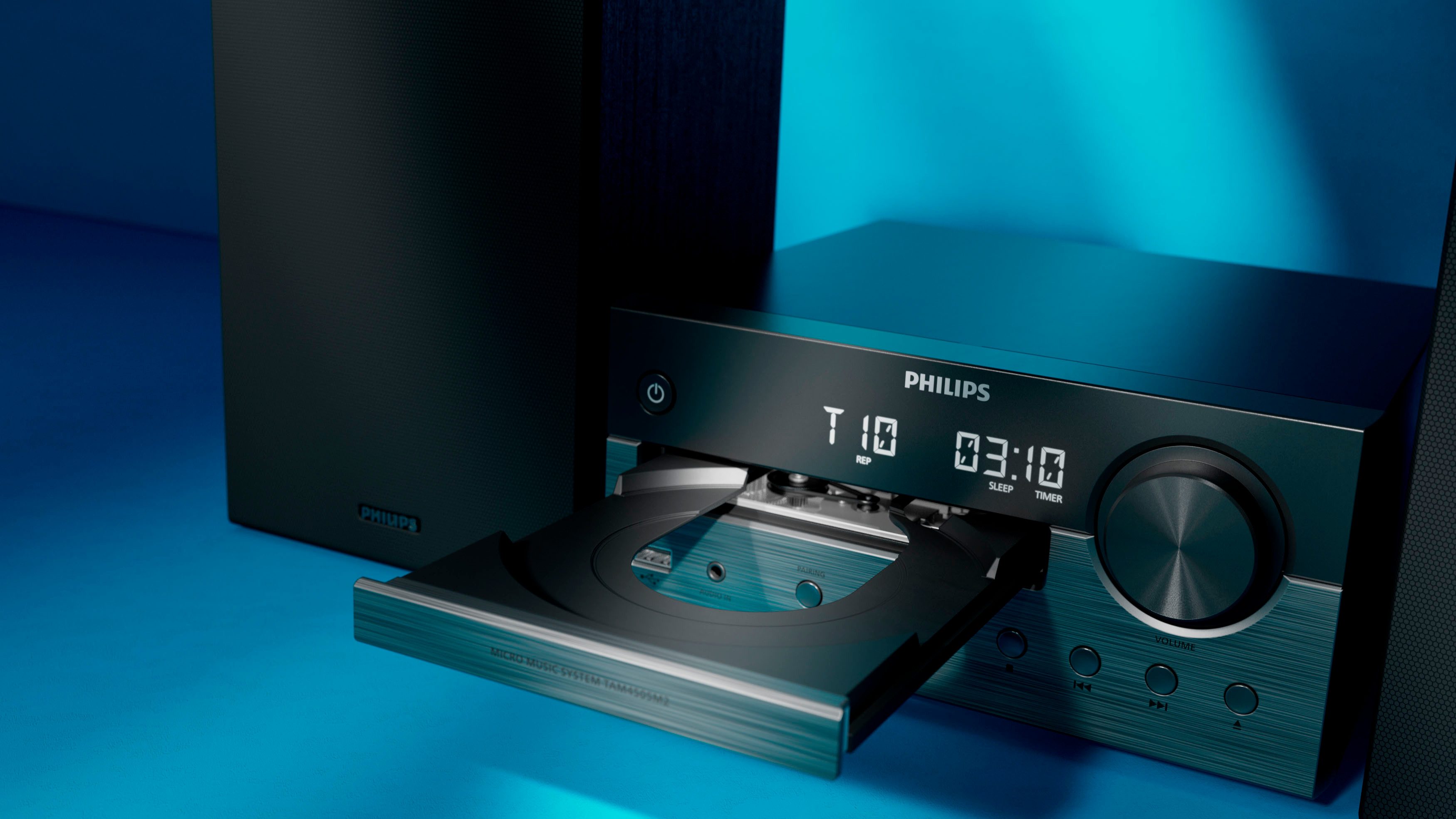 Philips TAM4505M2 Stereoanlage (Digitalradio (DAB), UKW mit RDS, 80 W) – Bild 4 von 5