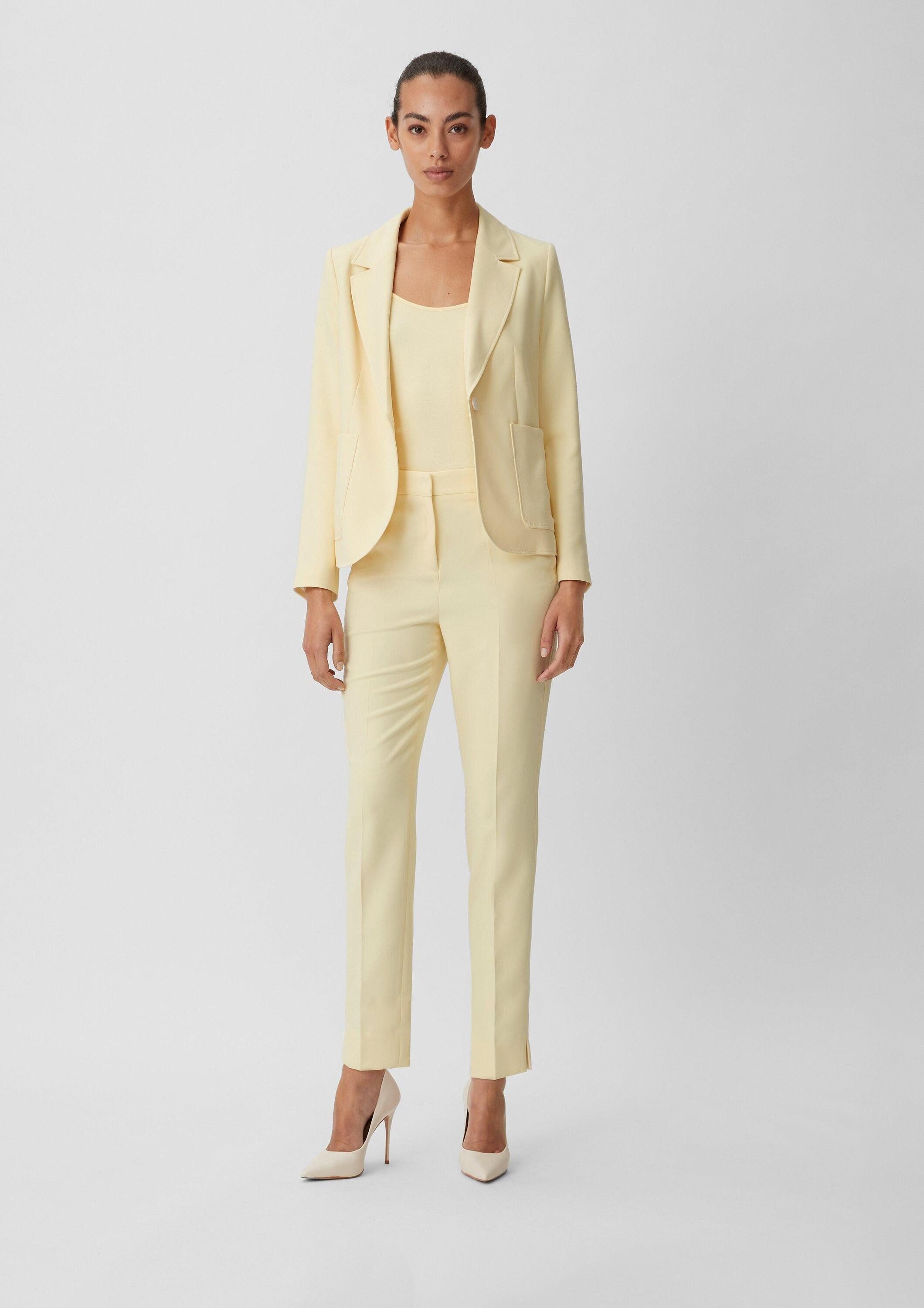 comma Chinos Hose Slim: Hose mit Ankle leg