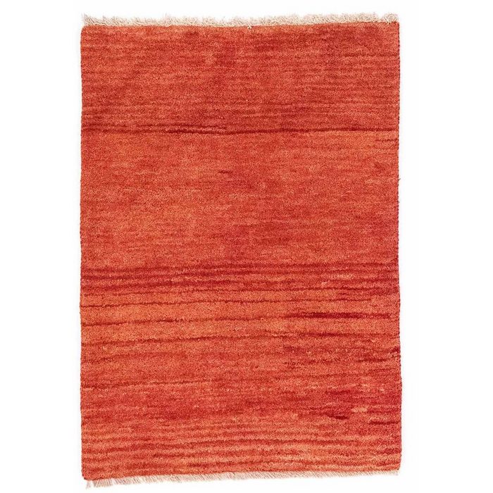 Teppich Perserteppich Gabbeh 108 x 76 cm Borento rechteckig Handgeknüpft