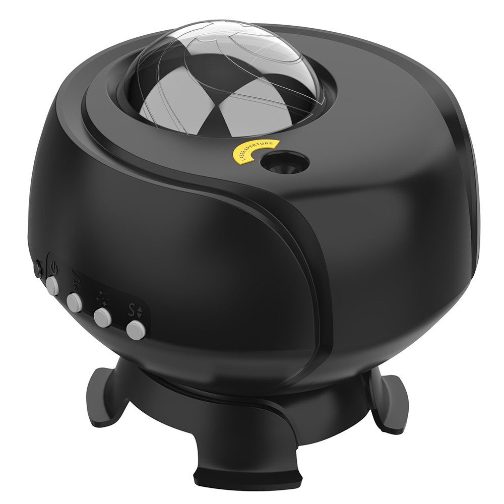 Rosnek LED Nachtlicht LED Sternenhimmel Projektor, für Party, Schlafzimmer, Geschenk, mit Fernbedienung/Bluetooth/Musikspieler/Timer