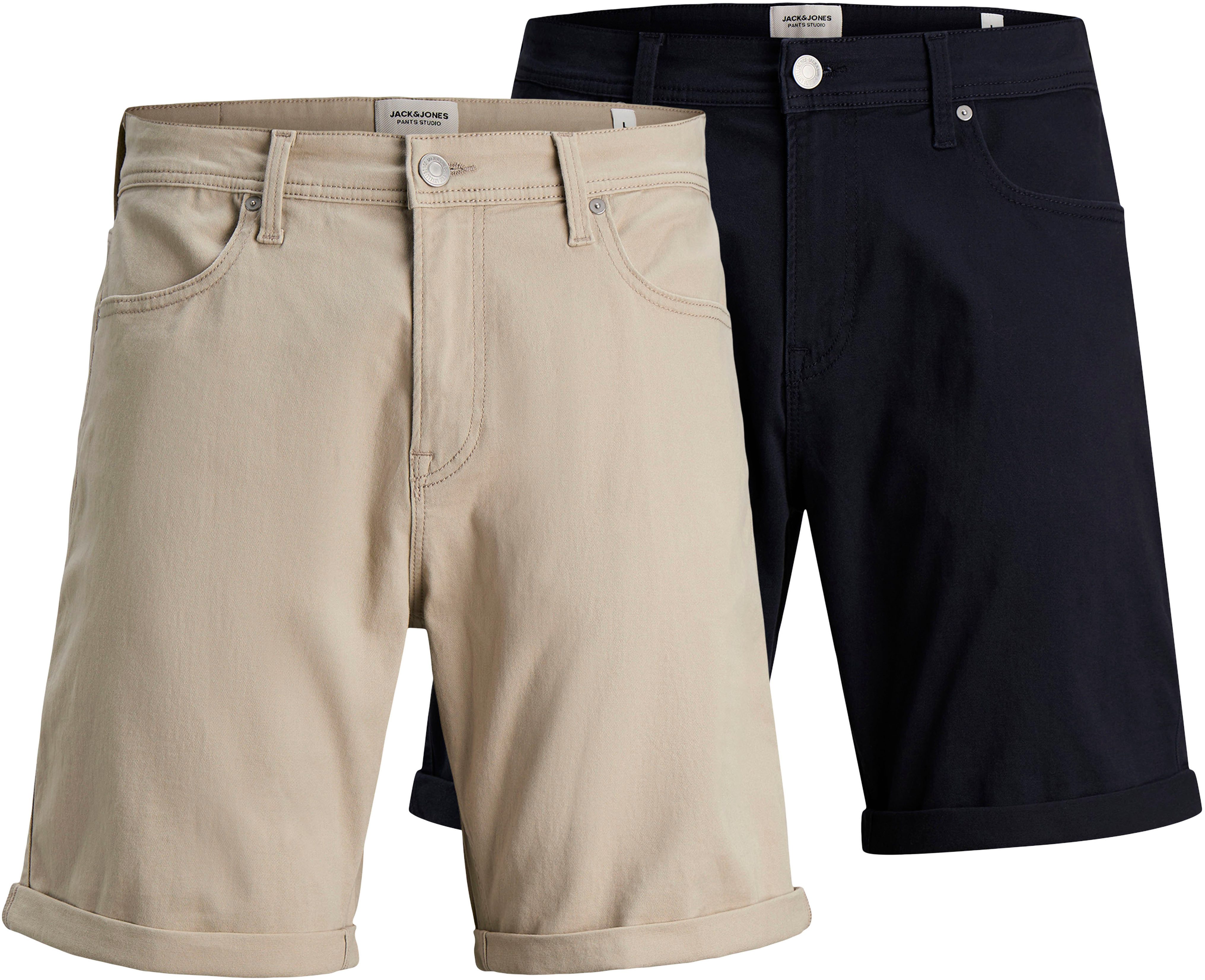 Jack & Jones Shorts JPSTRICK DYLAN ORIGINAL SHORTS MP 2PK (Packung, 2-tlg)