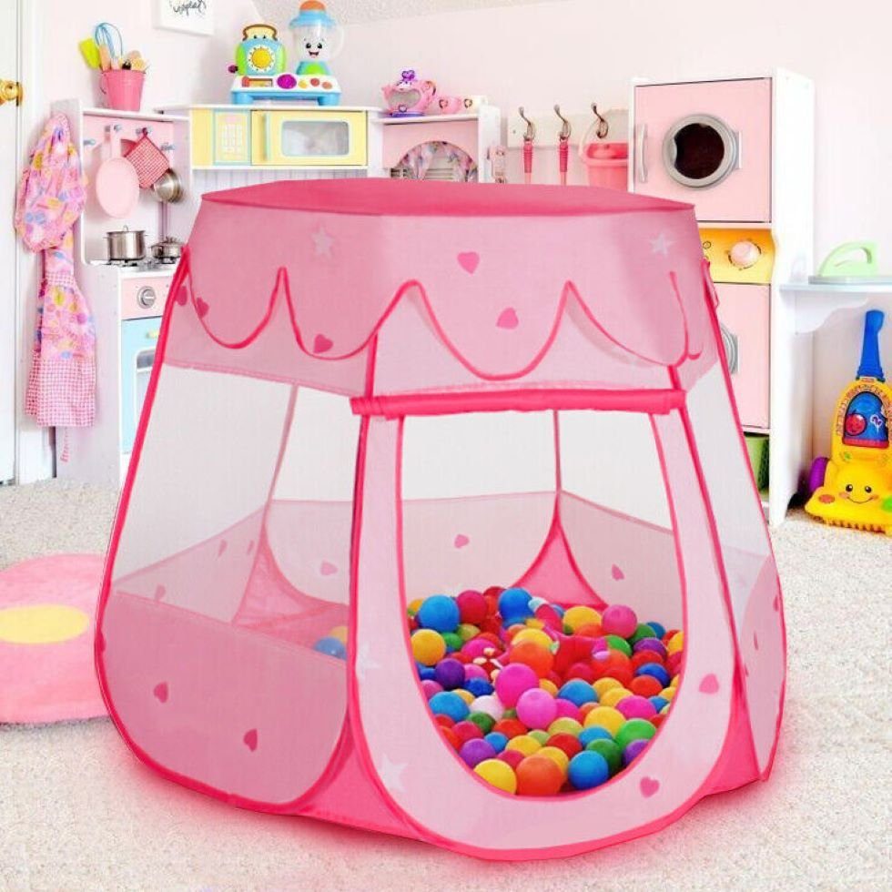 KEINerlei® Spielzelt (Set, Zelt +100 Bälle) Kinderzeltmaßen: ca. 98 x 82 cm günstig online kaufen