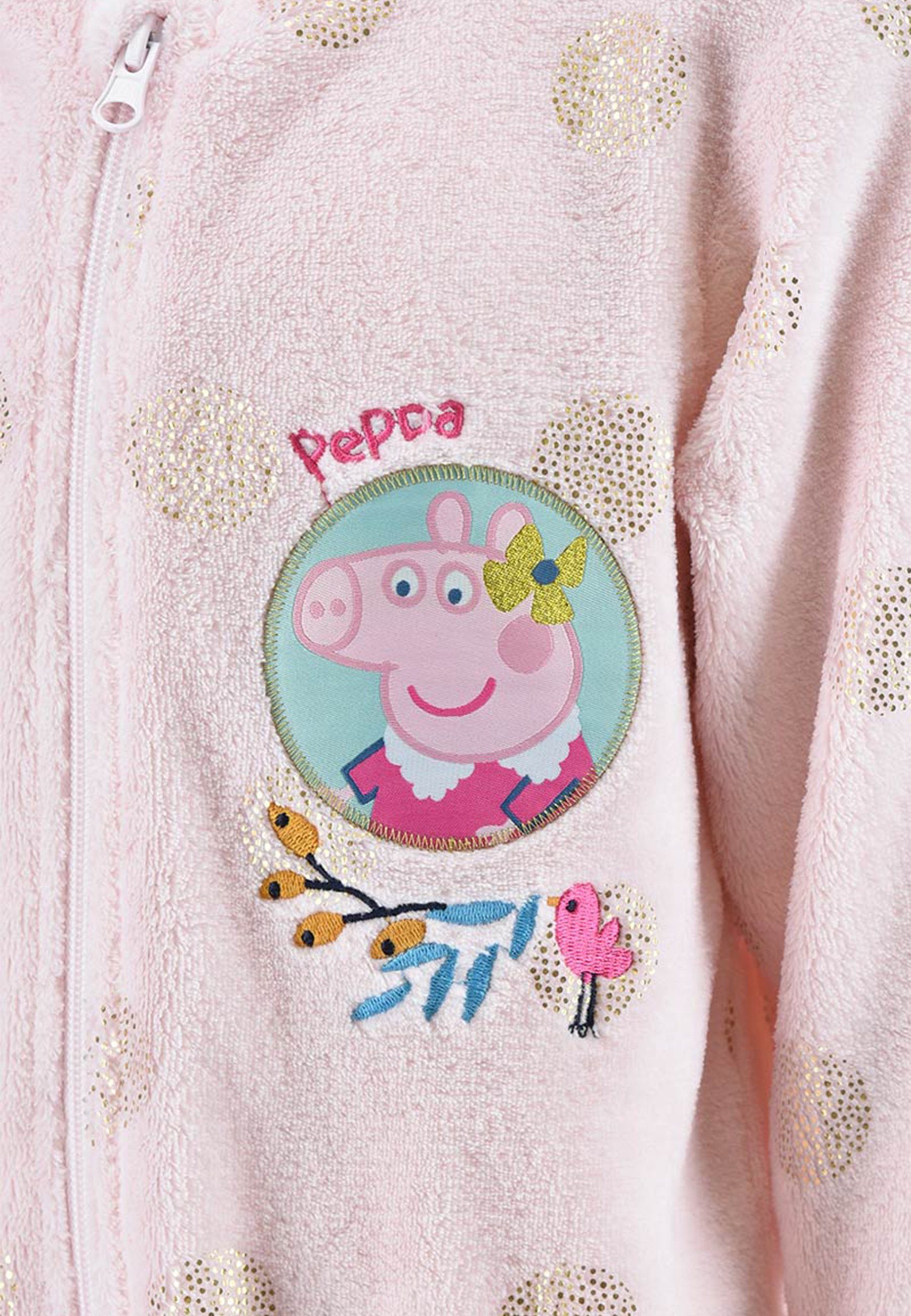Nachtwäsche Schlaf Schlafanzug Pyjama langarm Peppa Mädchen Overall Pig