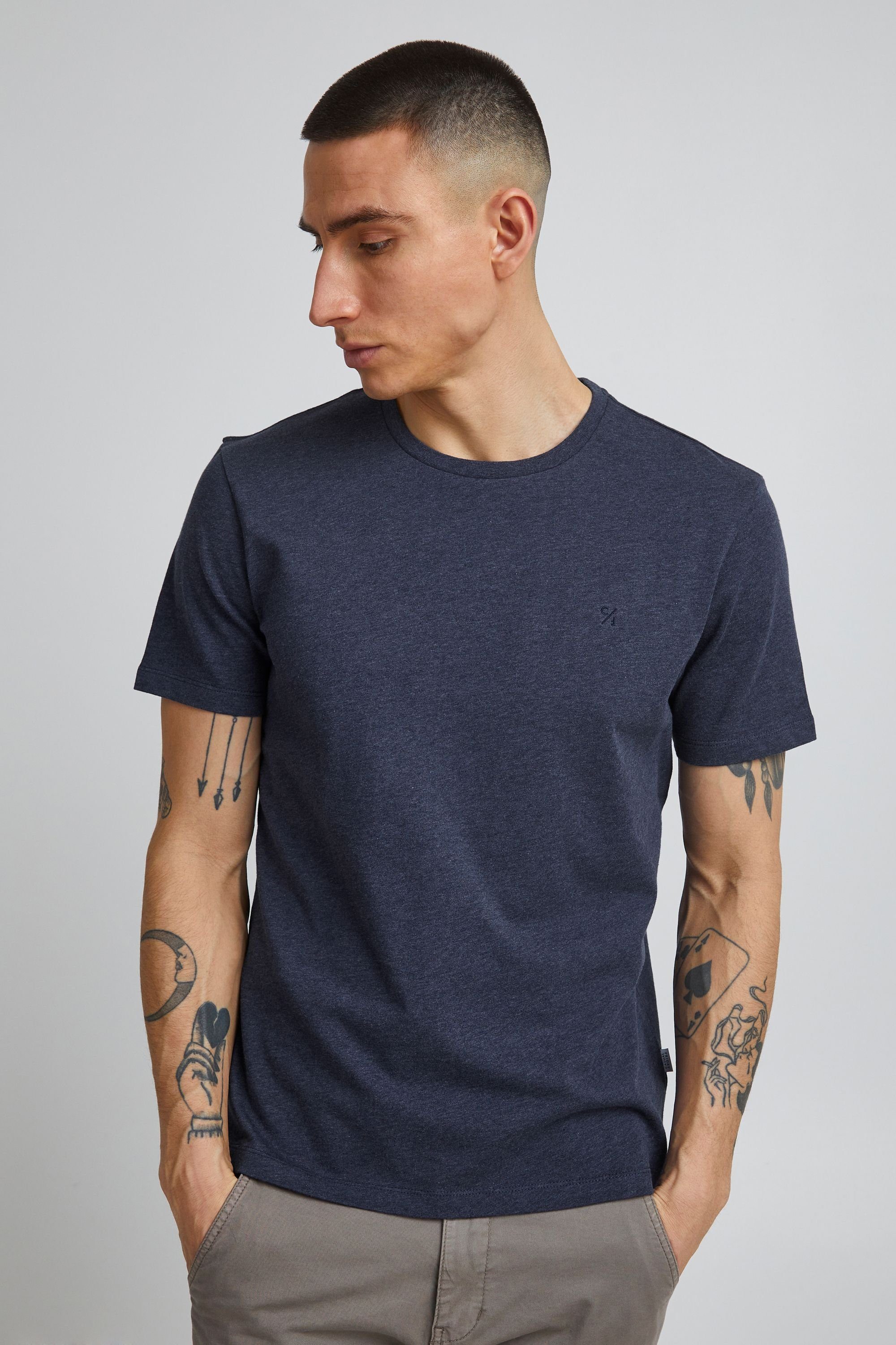 Casual Friday T-Shirt CFThor - 20503919 Navy Blazer Melange (1939231) | T-Shirts