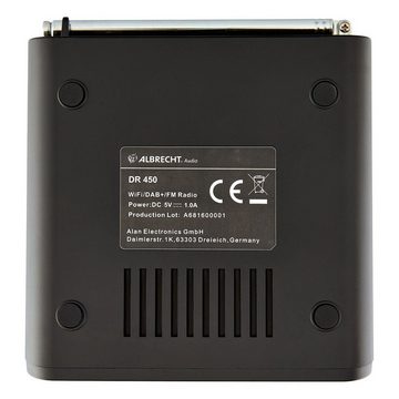 Albrecht DR450 Hybridradio – DAB+/UKW/Internet Digitalradio (DAB)