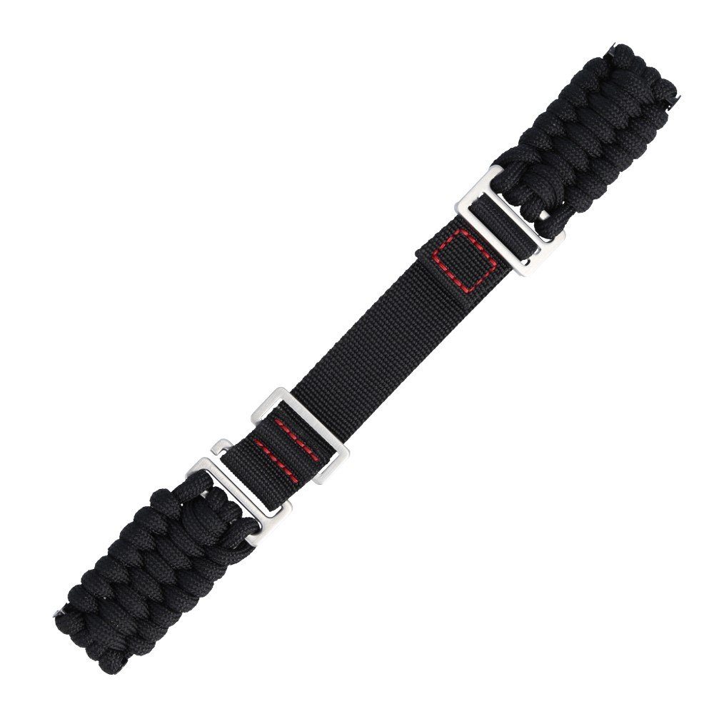 Victorinox Uhrenarmband 22mm Textil Schwarz 5257