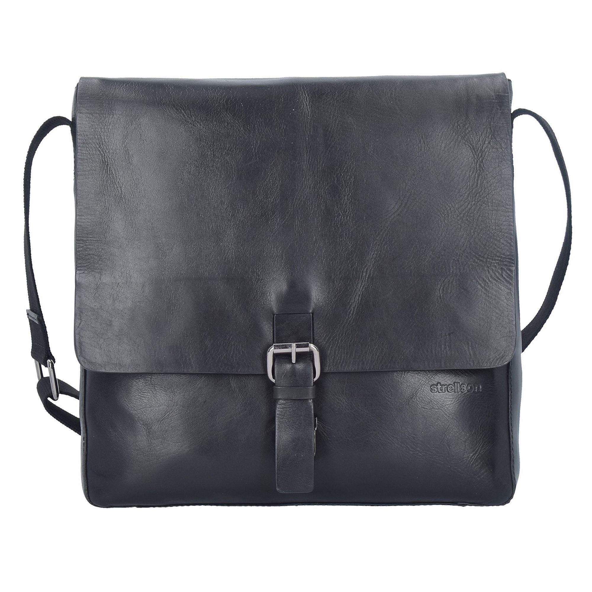 Strellson Messenger Bag »Scott«, Leder, Ausstattungen Handyfach