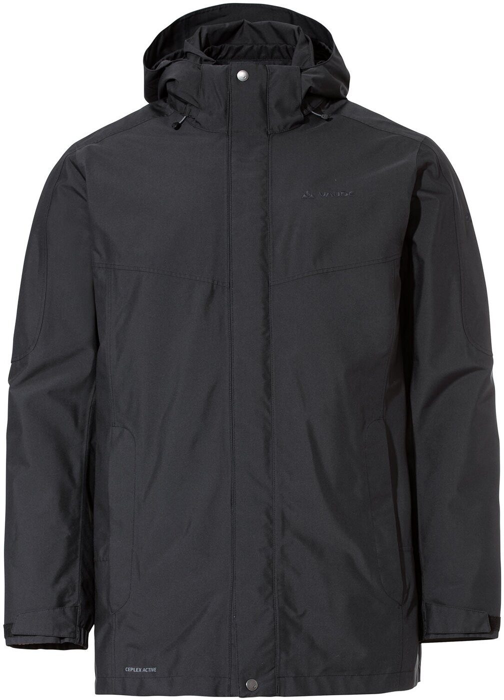 VAUDE 3-in-1-Funktionsjacke Me Idris 3in1 Parka III BLACK/OAT