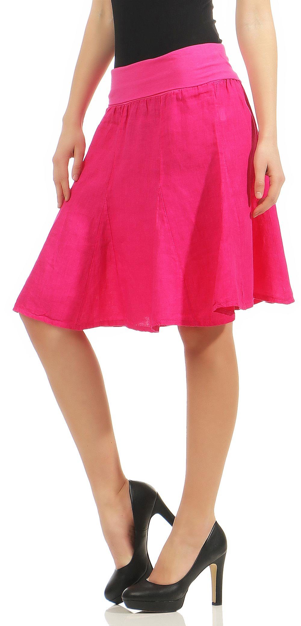 malito more than fashion Sommerrock 1580 Glockenrock mit Jerseybund günstig online kaufen