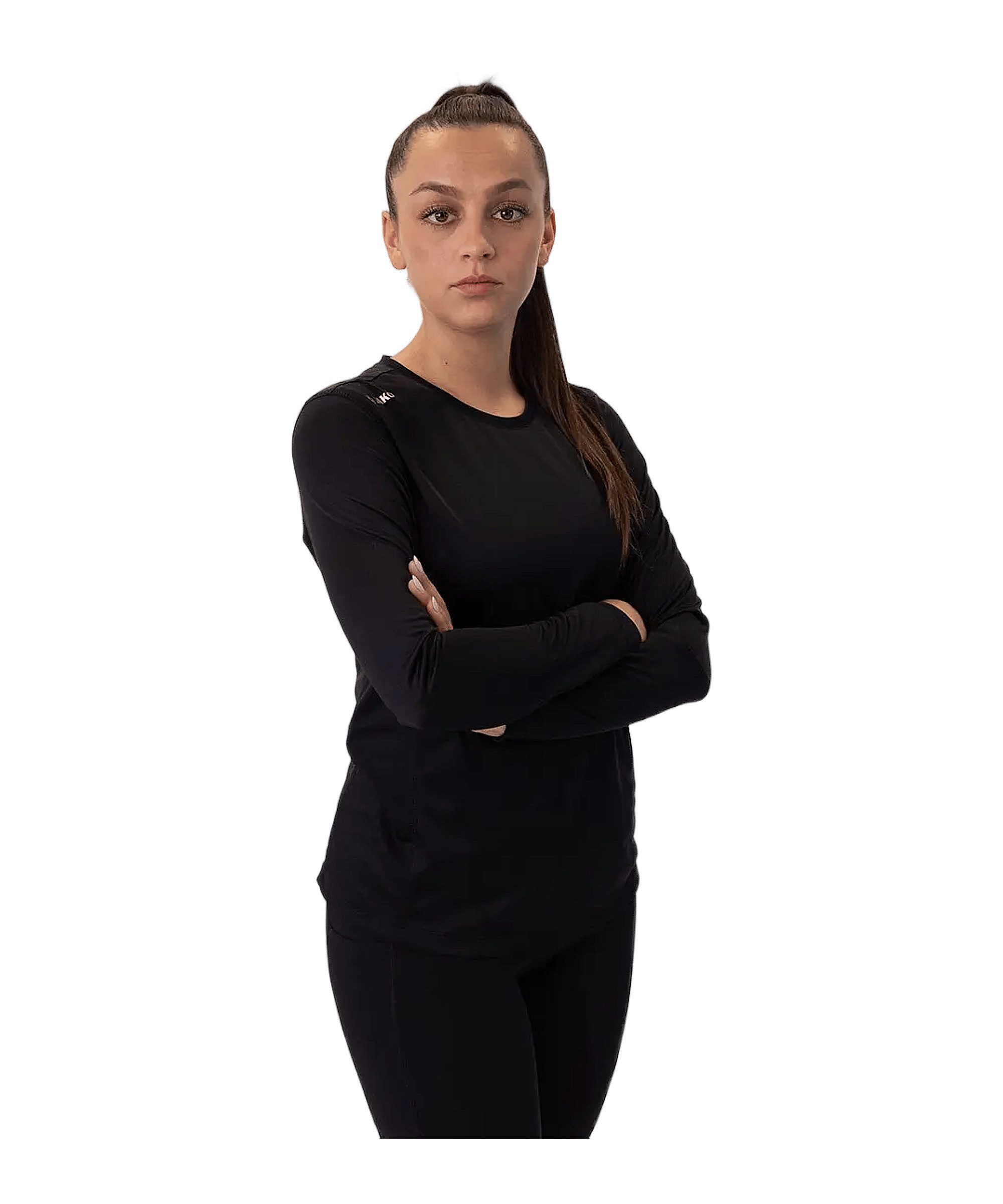 Jako Sweatshirt Run 2.0 Sweatshirt Damen Weiß (1-tlg) default – Bild 5 von 5