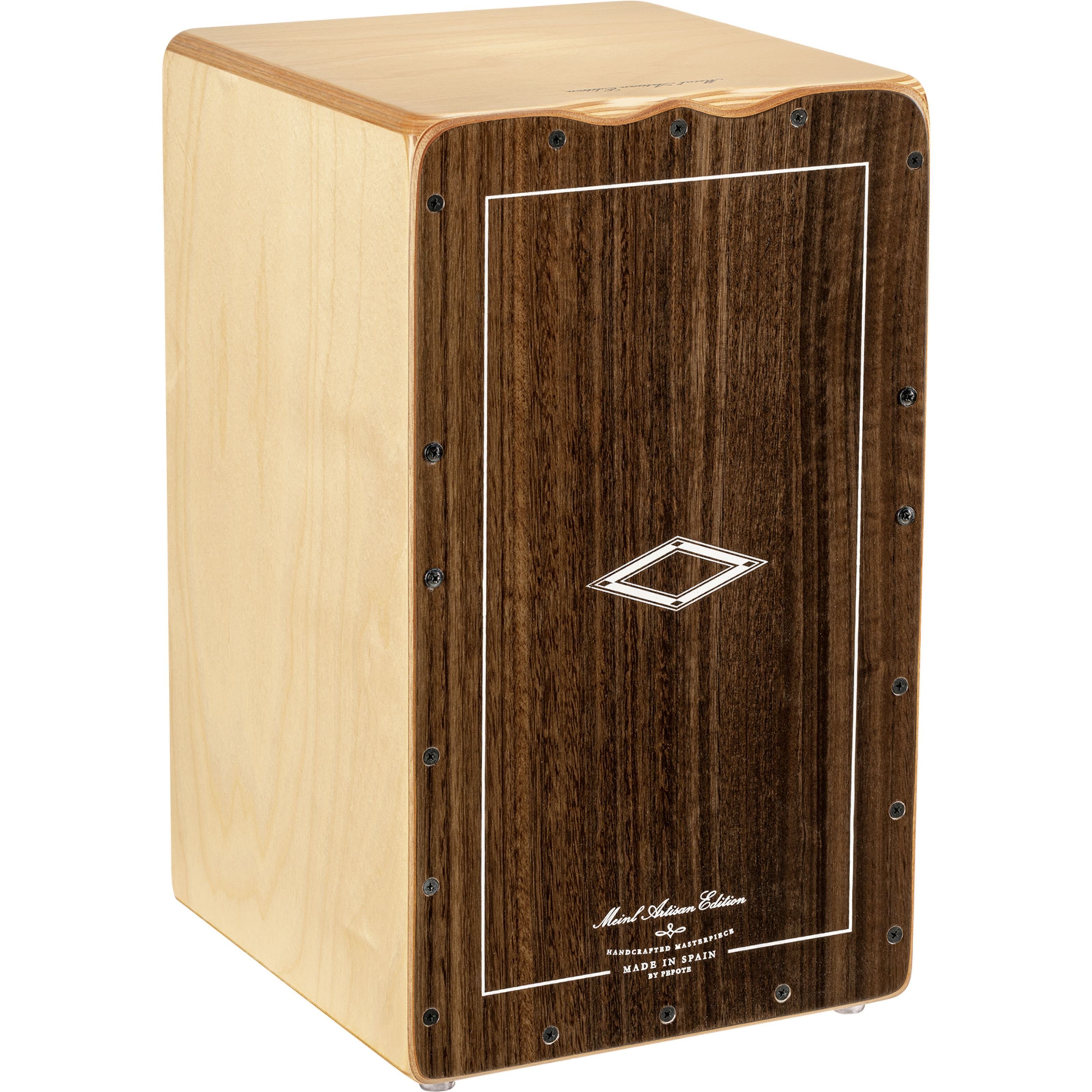 Meinl Percussion Cajon, Percussion, Cajons, Artisan Edition Cajon AETLBE Tango Line, Brown Eucalyptus - Cajon