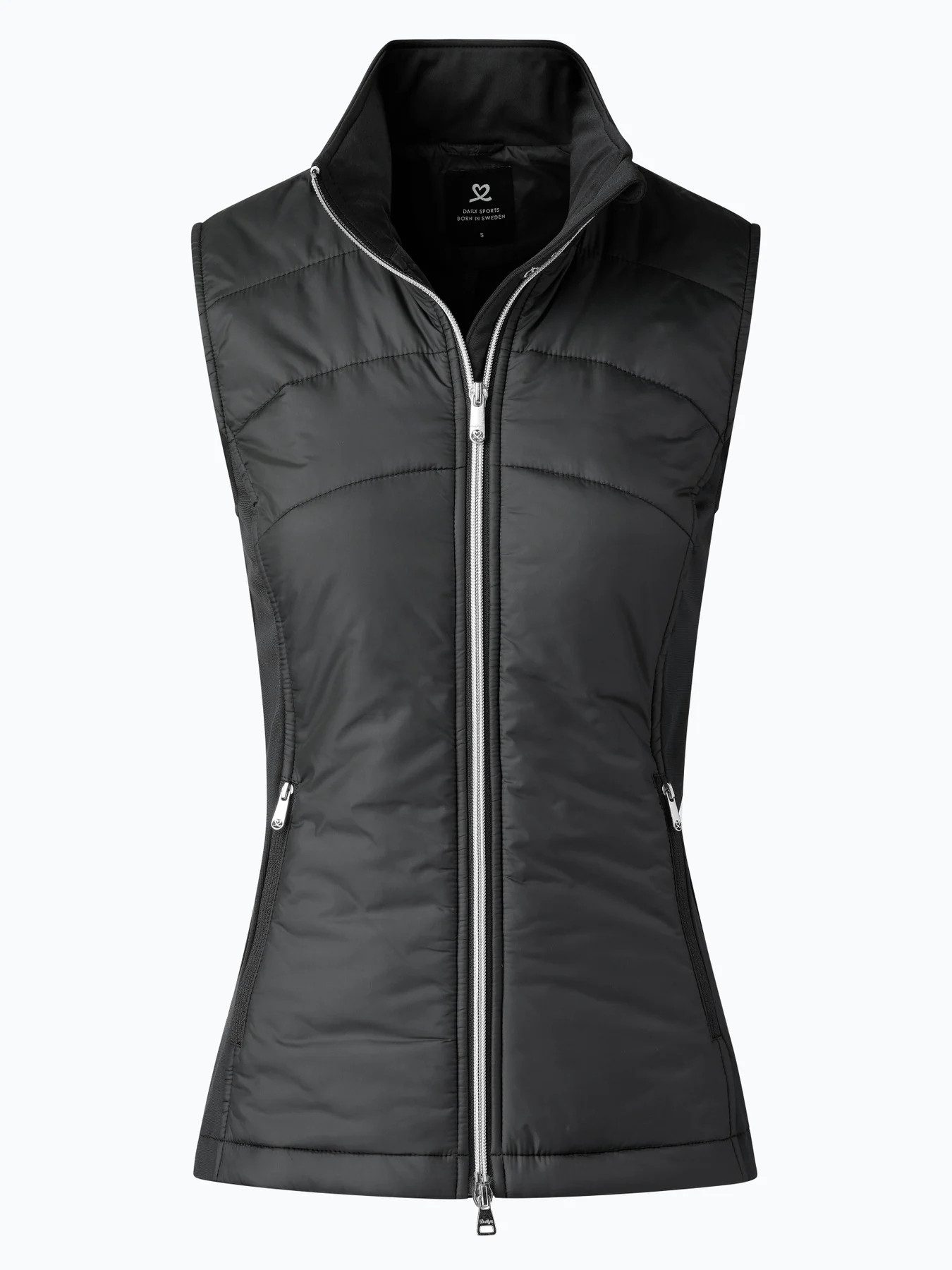 Golfweste Daily Sports Golf Weste Brassie Schwarz Damen