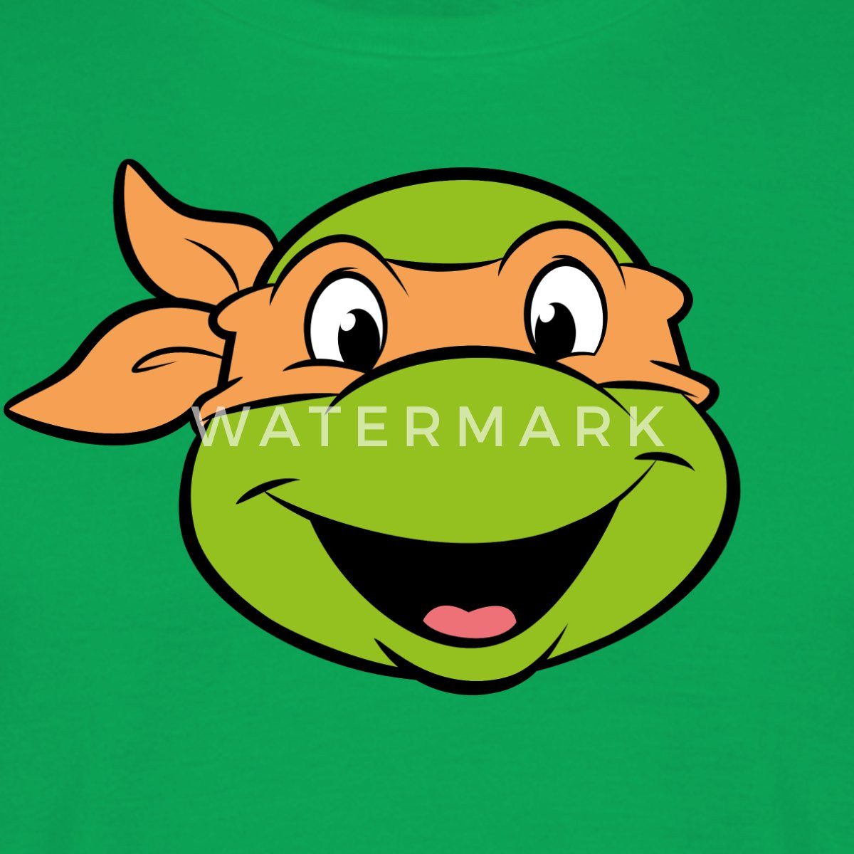Spreadshirt T-Shirt Teenage Mutant Ninja Turtles Michelangelo Kostüm Karneval Männer T-Shi (1-tlg)