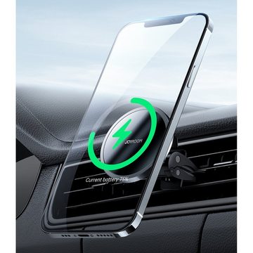 JOYROOM Auto Magnethalterung Qi Wireless Induction Charger 15W Schwarz Smartphone-Halterung