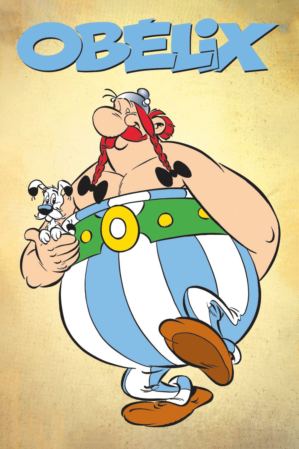 LuckyLinde Leinwandbild Obelix und Idefix, Cartoon, Comic, Fantasy, Figuren, Film, Filmfiguren (1 St), Canvasbild Wanddeko Bild zum Film "Kampf der Häuptlinge"