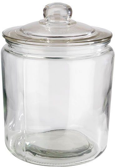 APS Vorratsglas Classic, Glas, (1-tlg), vielseitig einsetzbar, z.B. für Kekse, Zucker, Mehl, Müsli ...