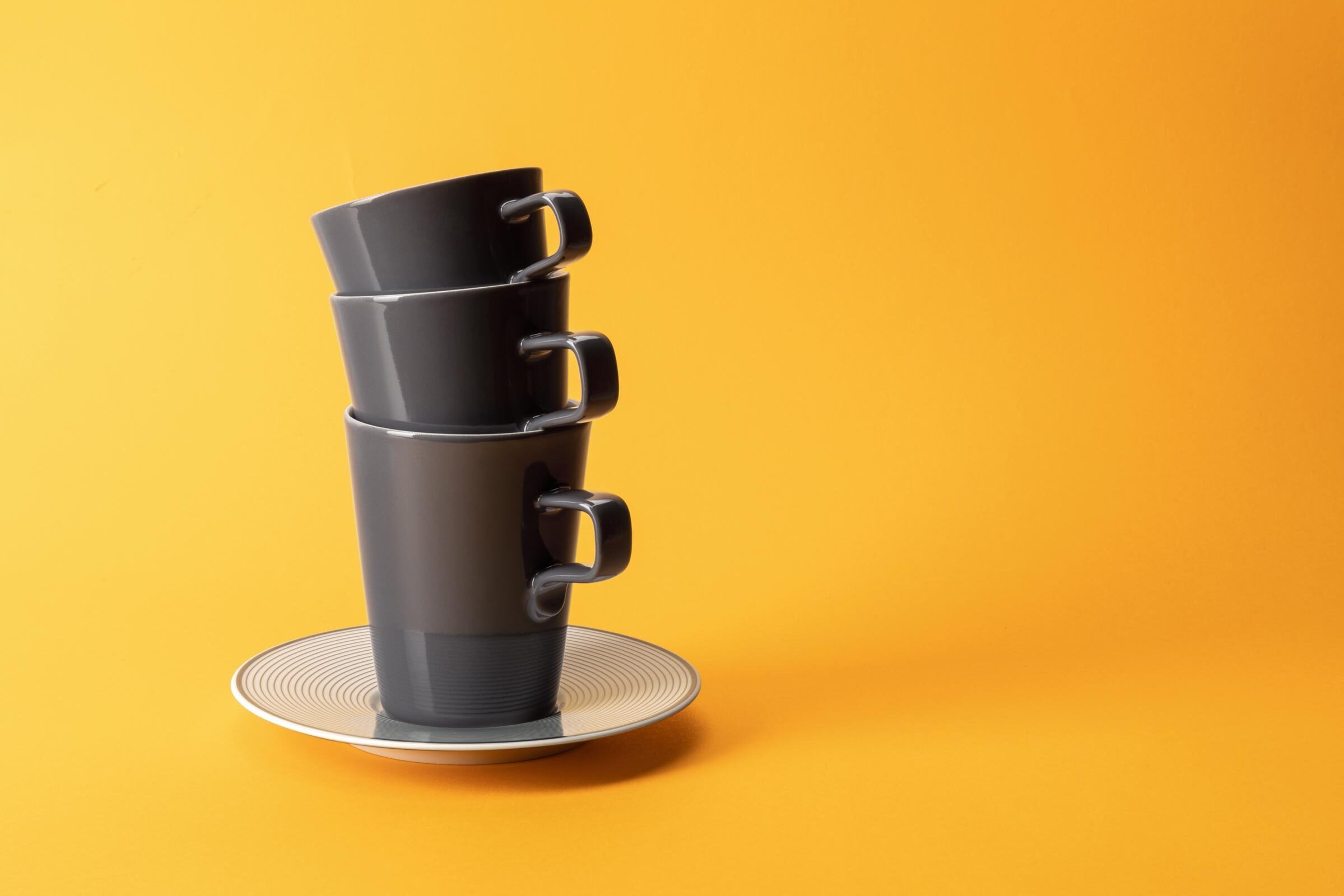 Seltmann Weiden Cappuccinotasse No Limits Moments Milchkaffeetassen 0,37 l 6er Set, 6-tlg., Porzellan